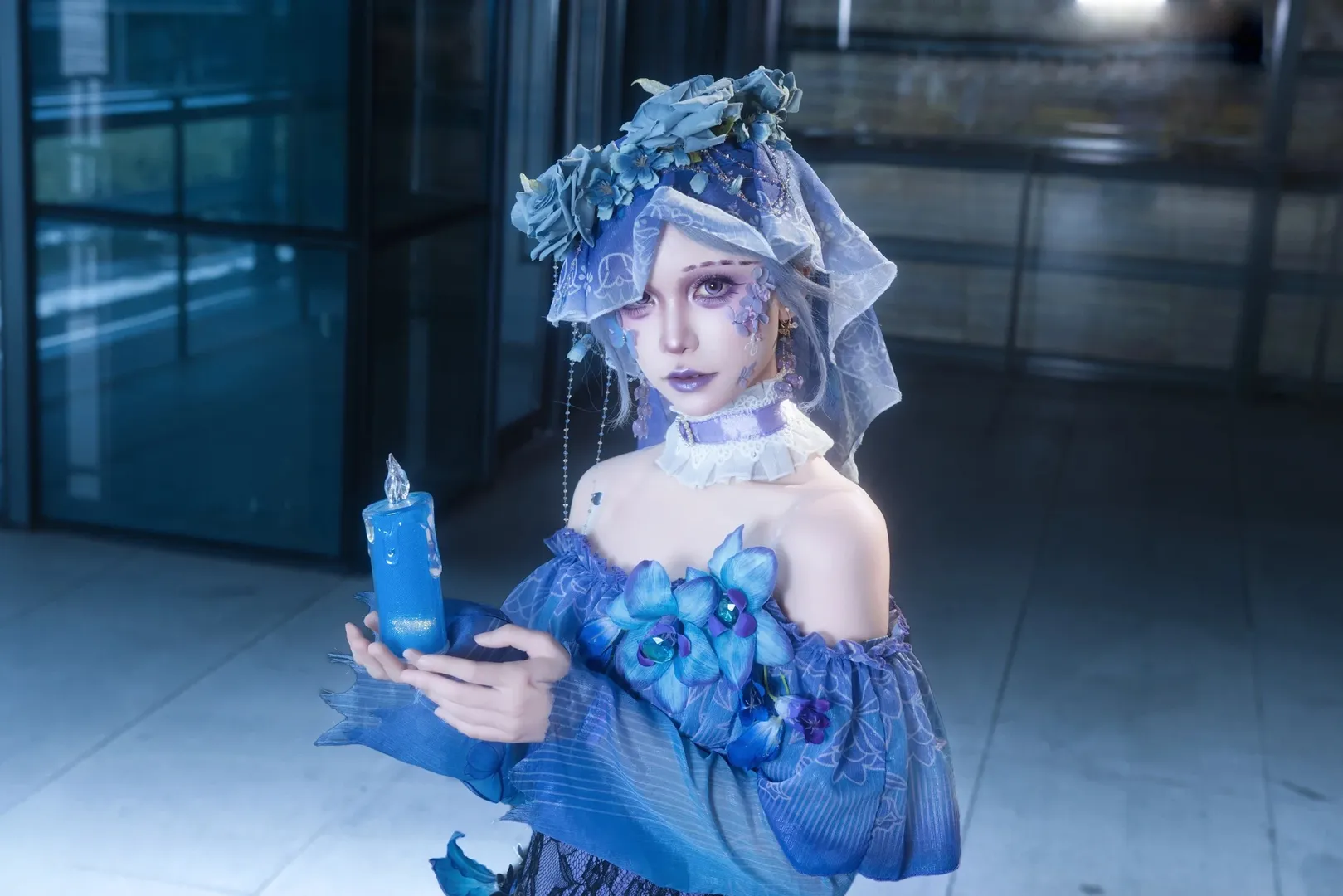 【昆虫学者cos】鬼烛指引亡灵，第五人格场照记录 - 第 3 张