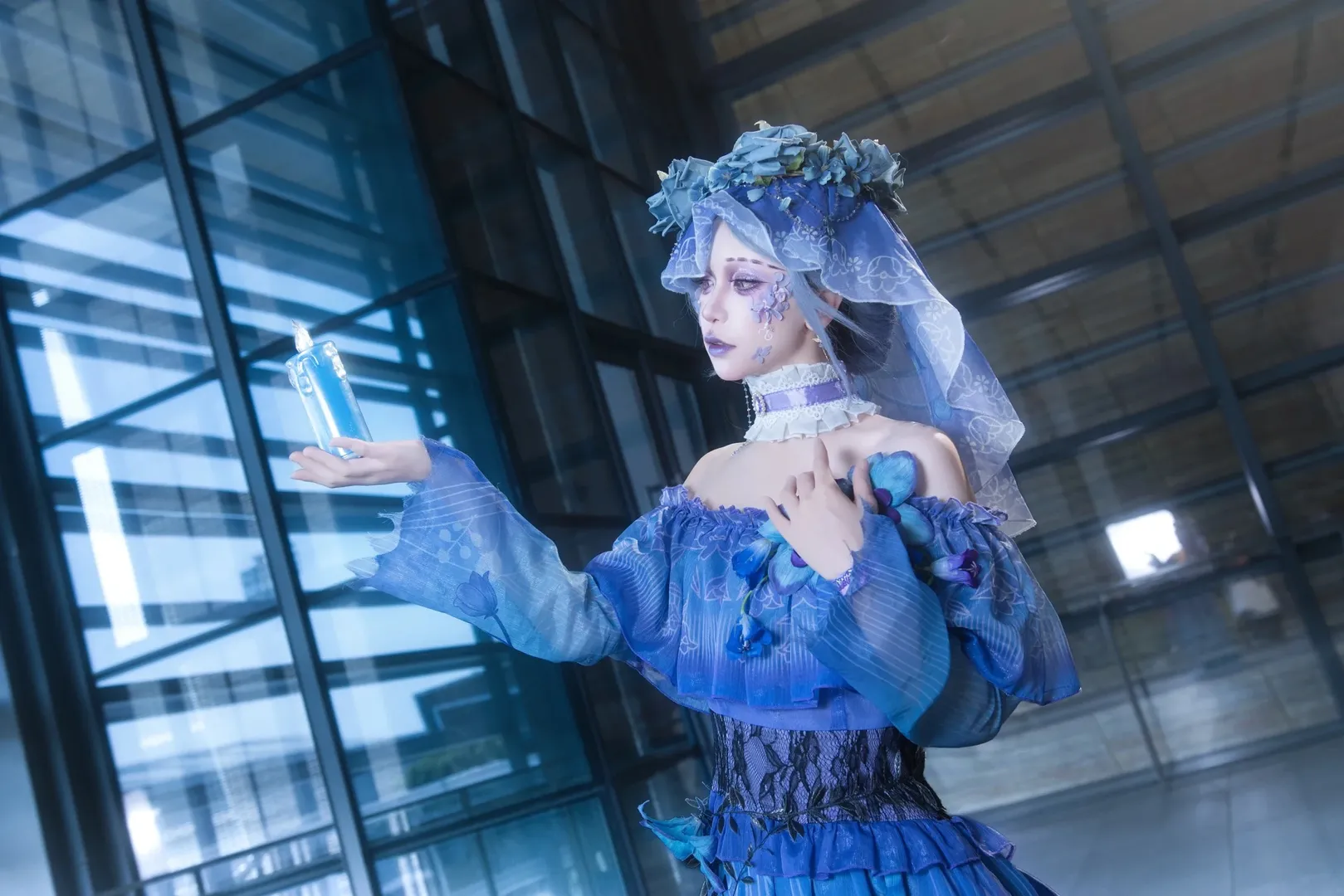 【昆虫学者cos】鬼烛指引亡灵，第五人格场照记录 - 第 4 张