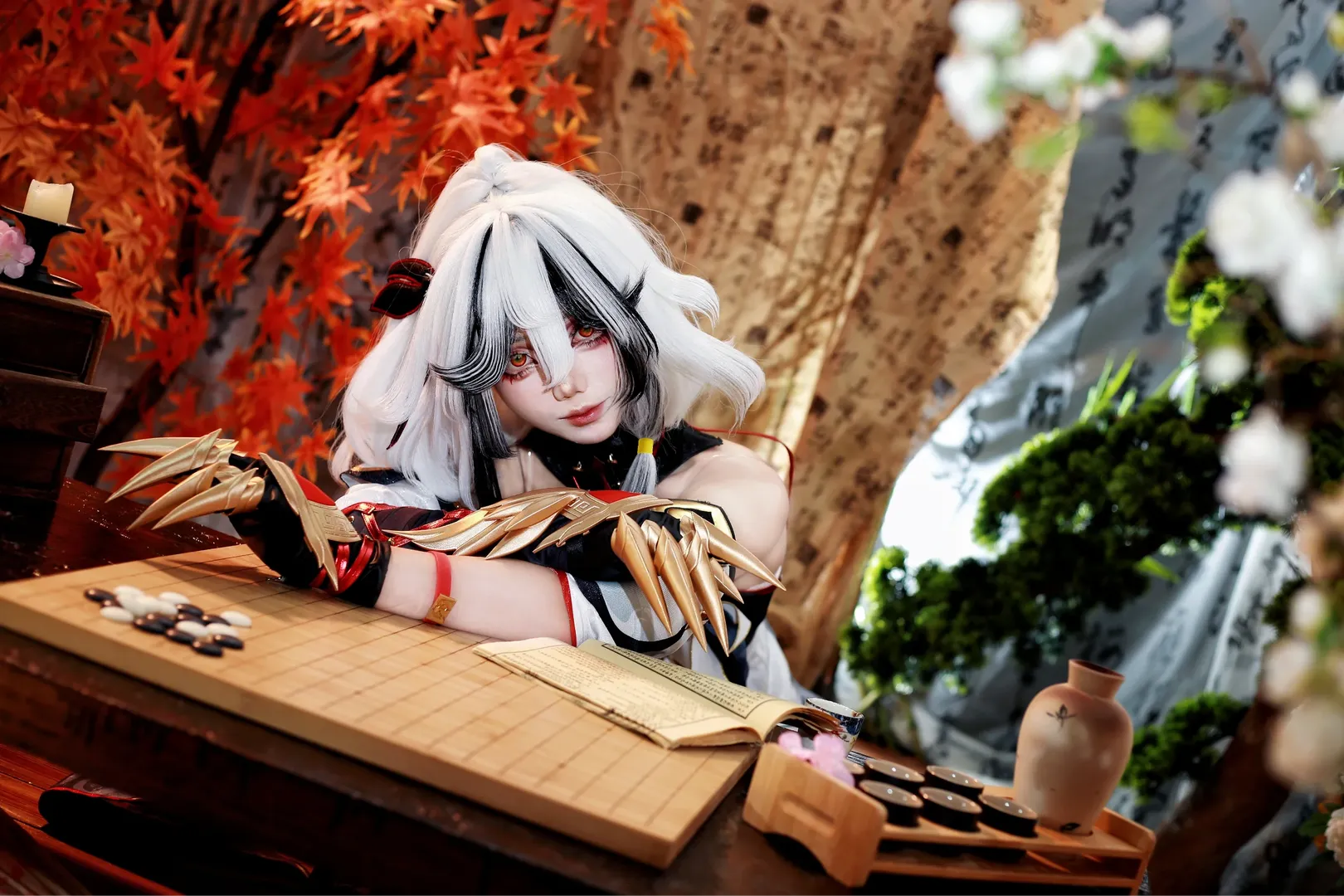 【符华cos】崩坏3的鹤鸣太虚，黑白棋局中的锋锐