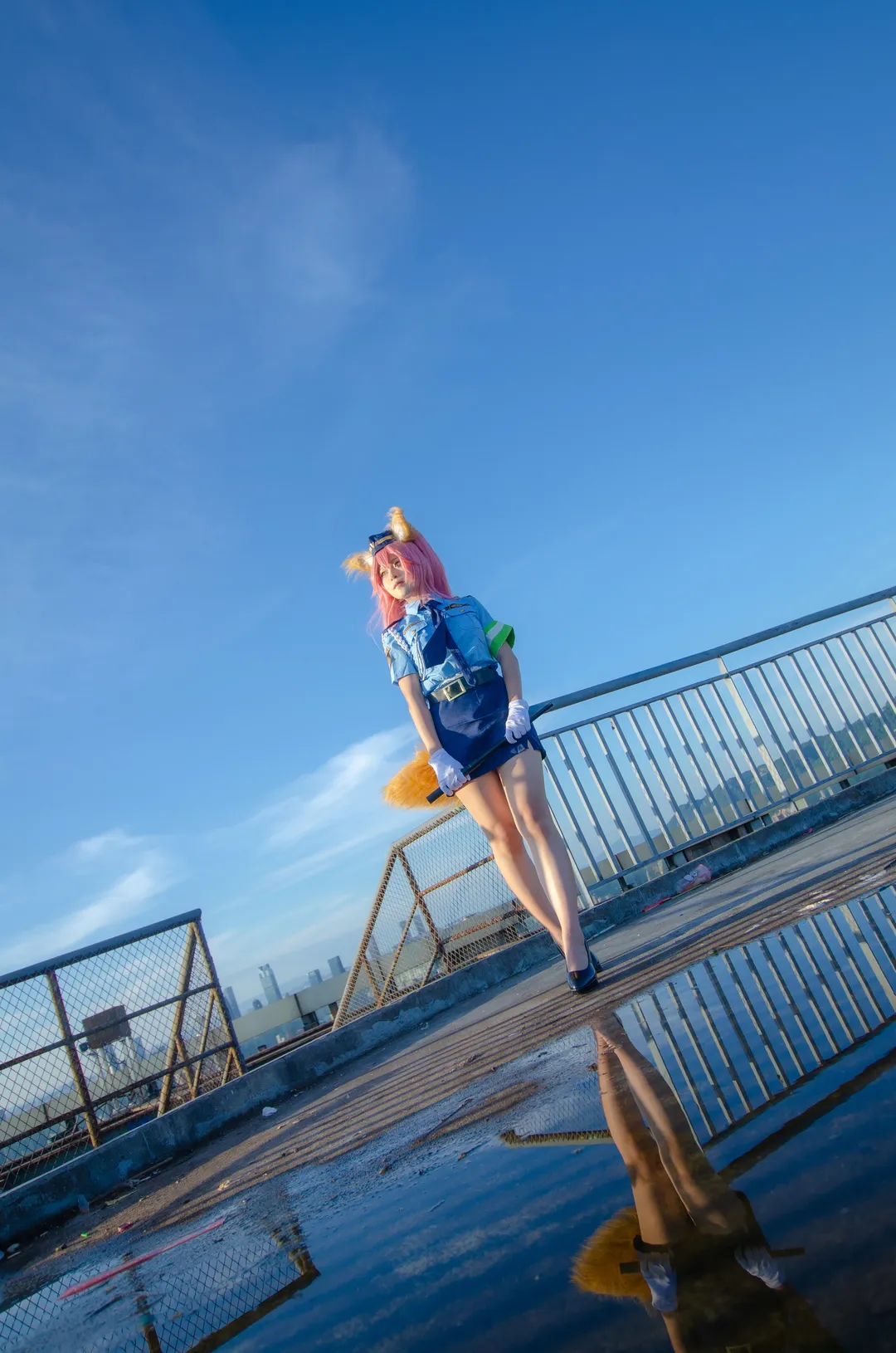 【玉藻前cos】FGO赛博女警废墟出警任务 - 第 15 张