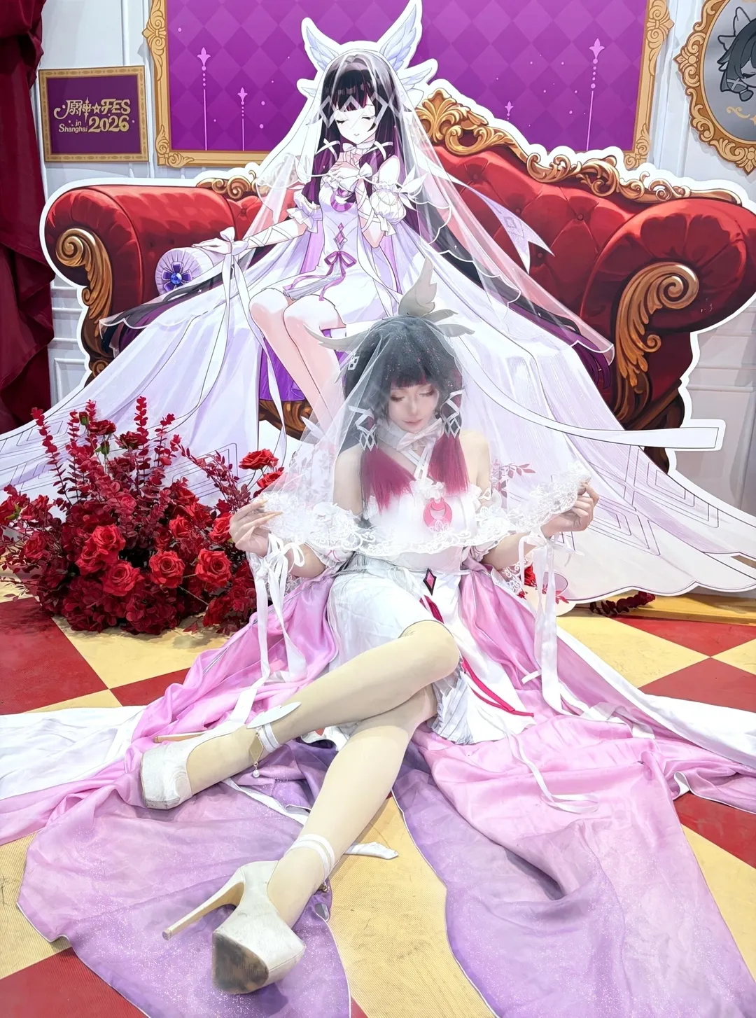 【哥伦比娅cos】原神FES现场的月之少女