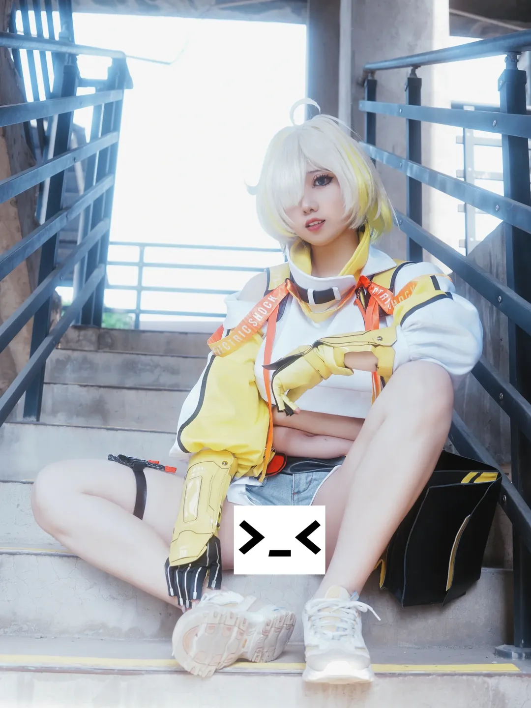 【Eleg cosplay】Goddess of Victory: Nikke: Caught Red-Handed as a Michelin Man - Image 1