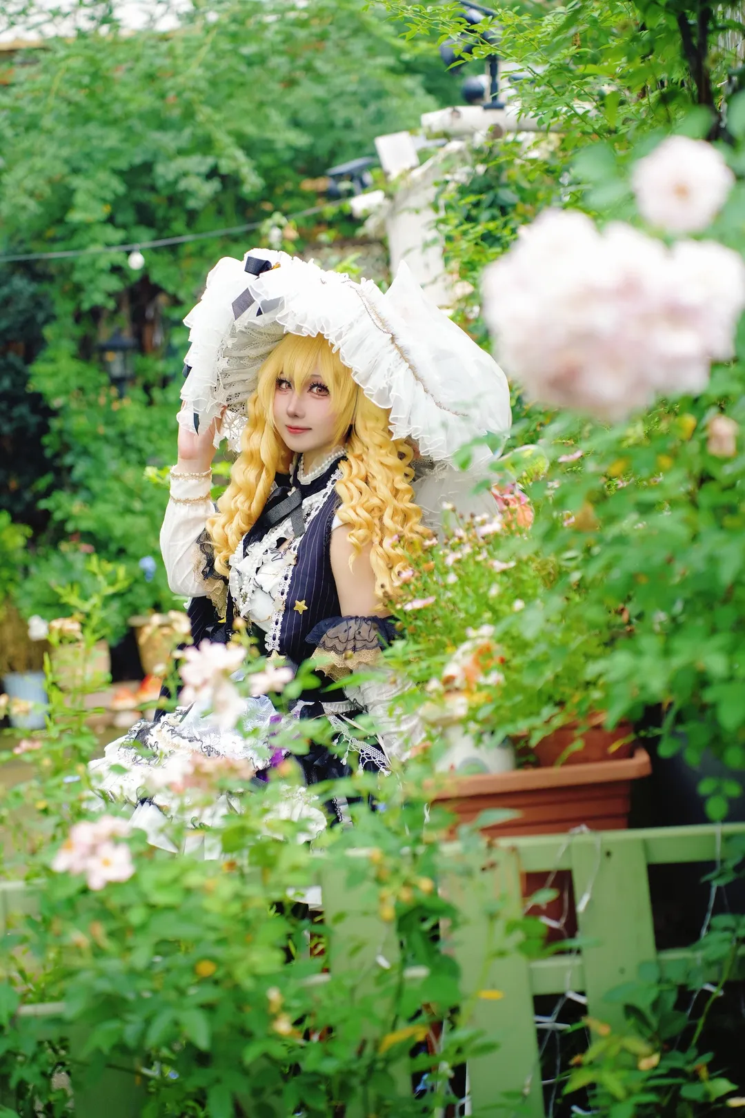 【雾雨魔理沙cos】东方project里的黑白魔法使