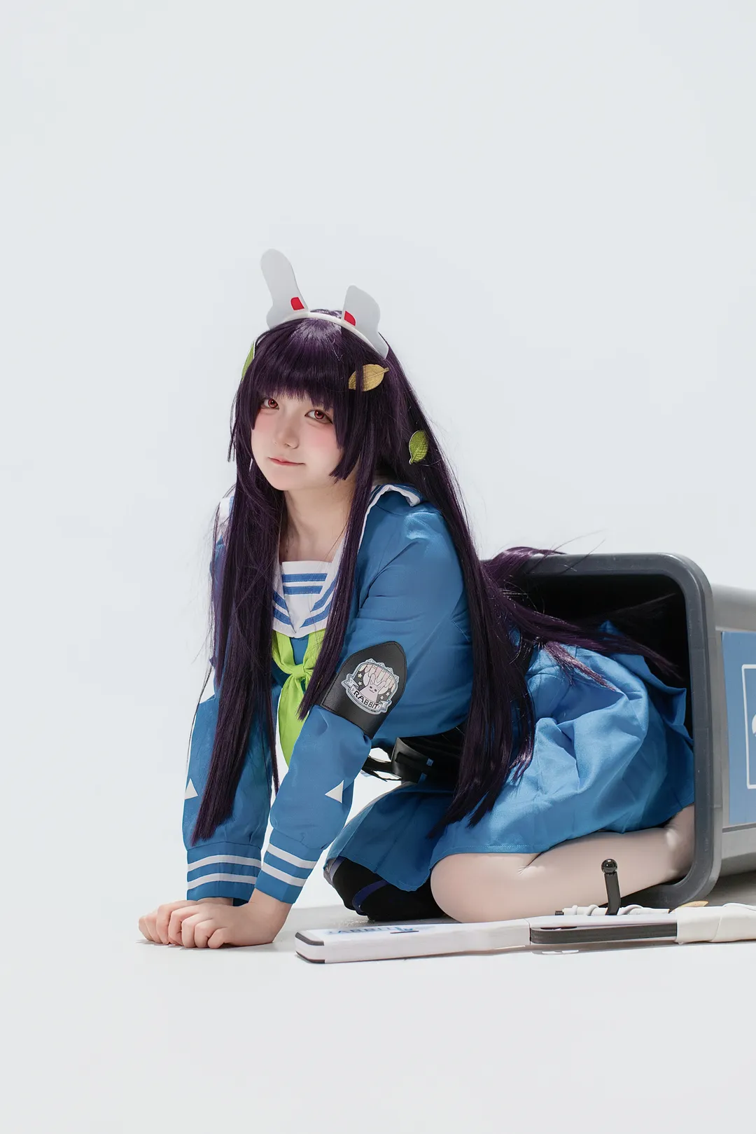 【霞澤美遊cos】蔚藍檔案的兔子小隊狙擊手出沒 - 第 4 張