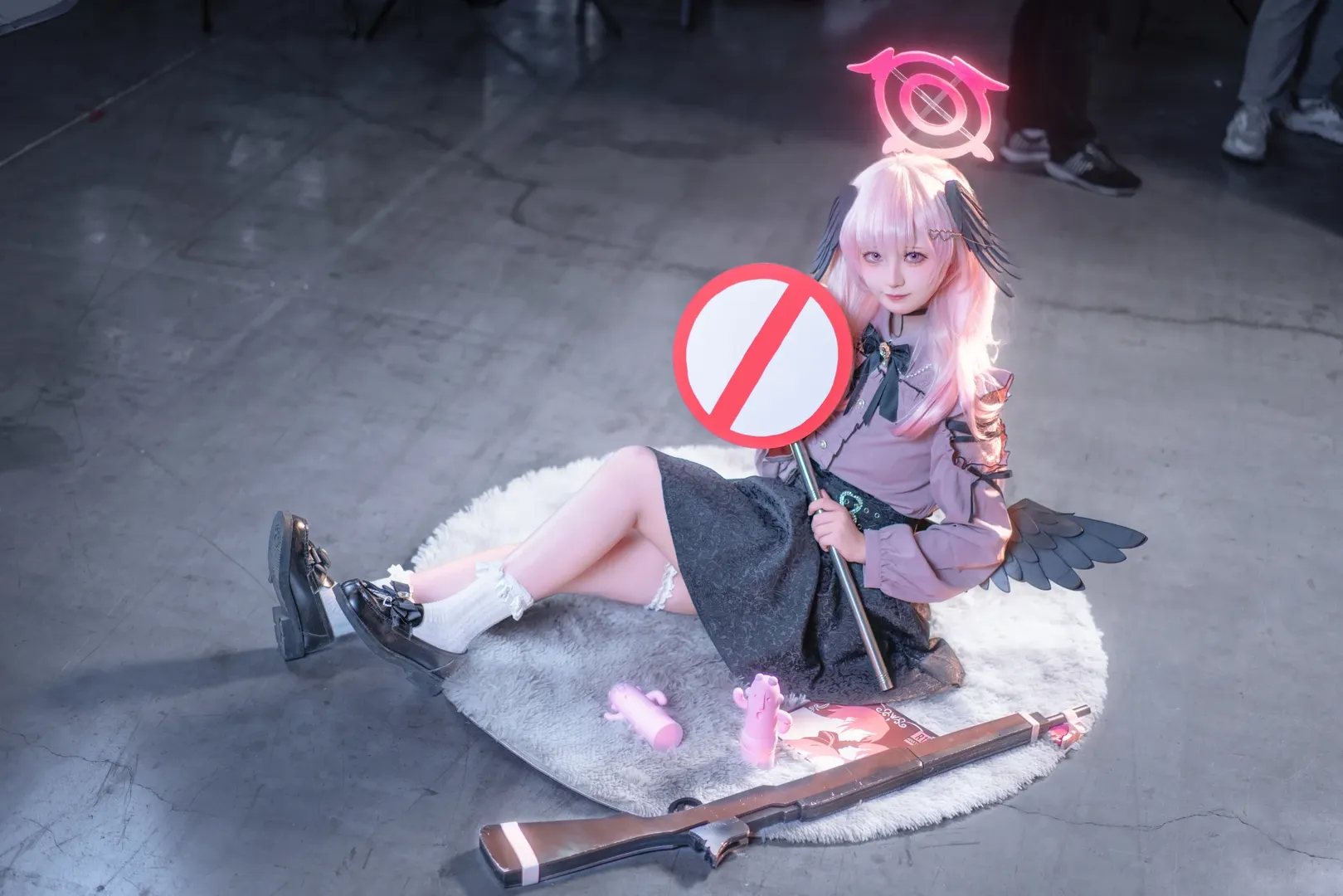 [Shimoe Koharu cosplay] Blue Archive: Lewd Things Are... Absolutely Forbidden! - Image 7
