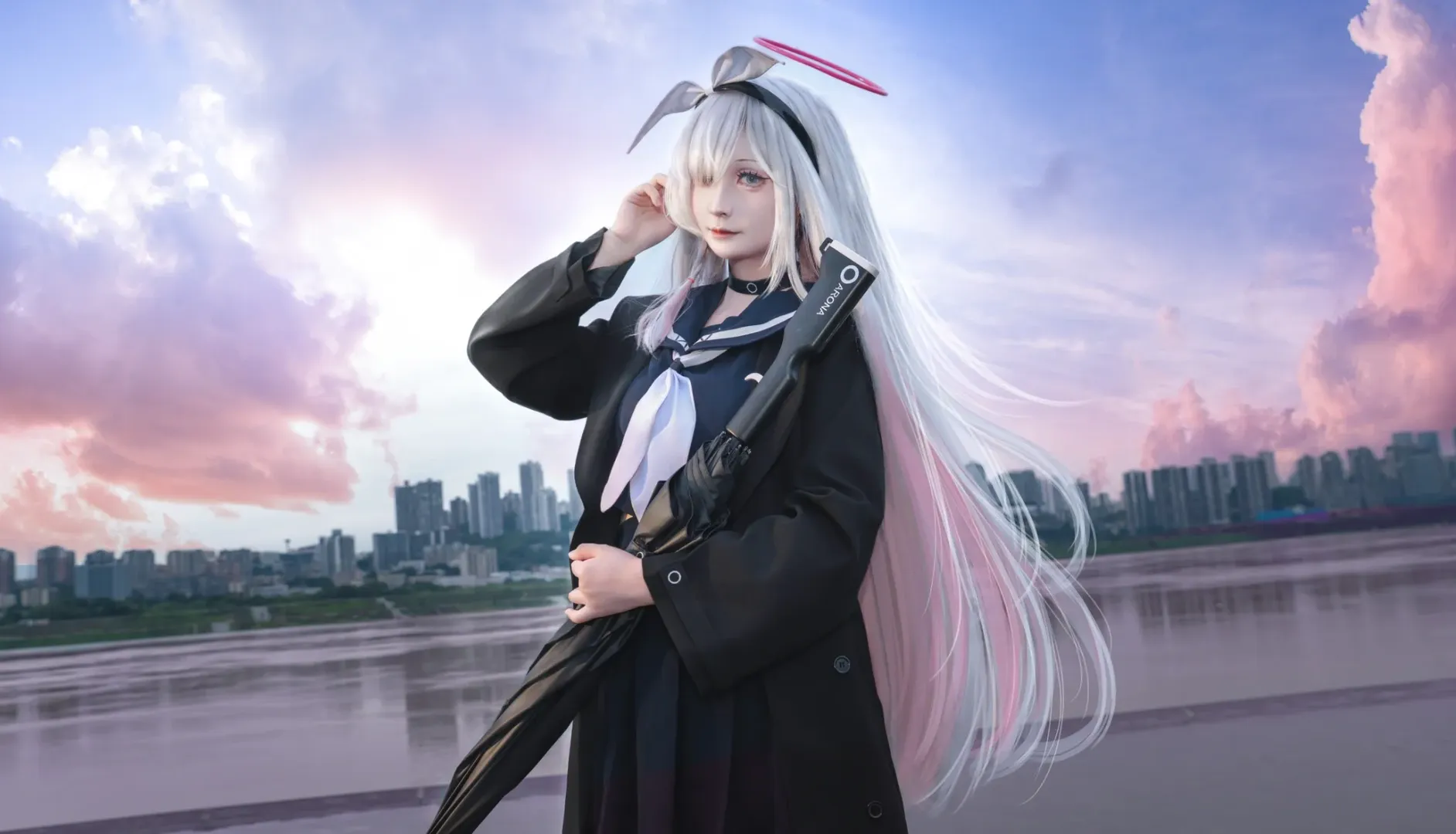 【普拉娜cos】江边暮色下的蔚蓝档案外景分享 - 第 8 张