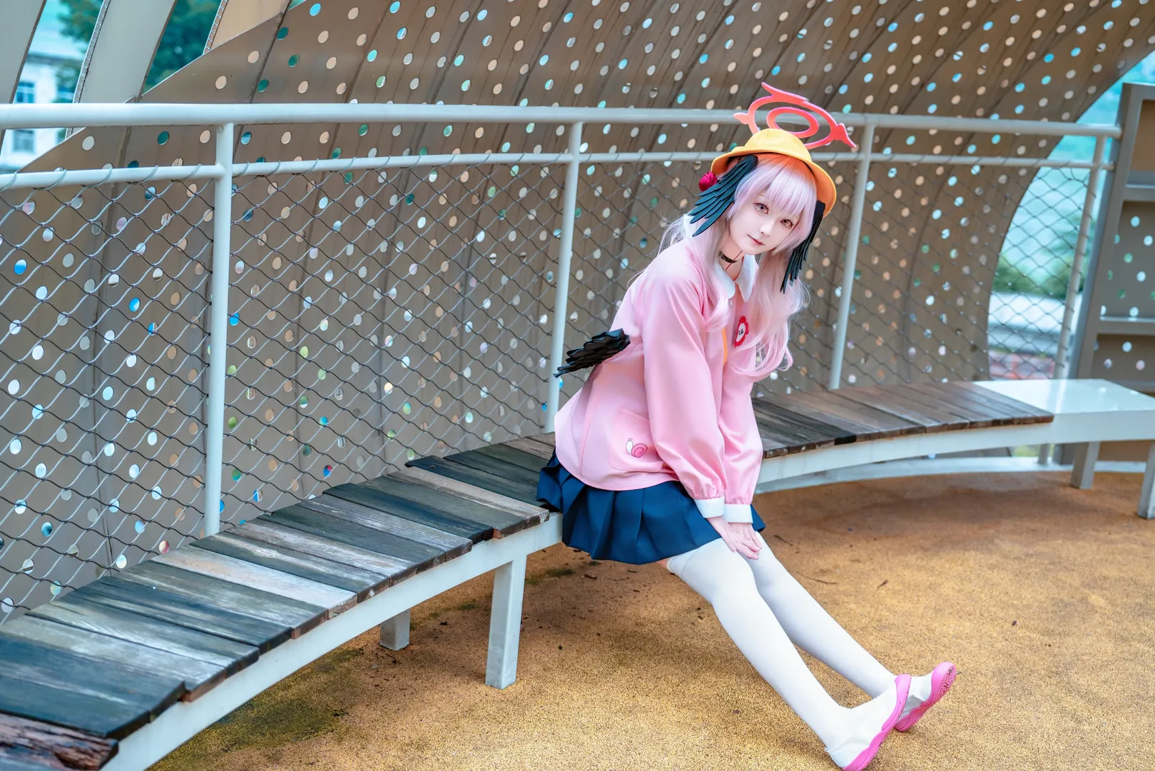 【下江小春cos】游乐园里的幼稚园风萌系少女 - 第 3 张