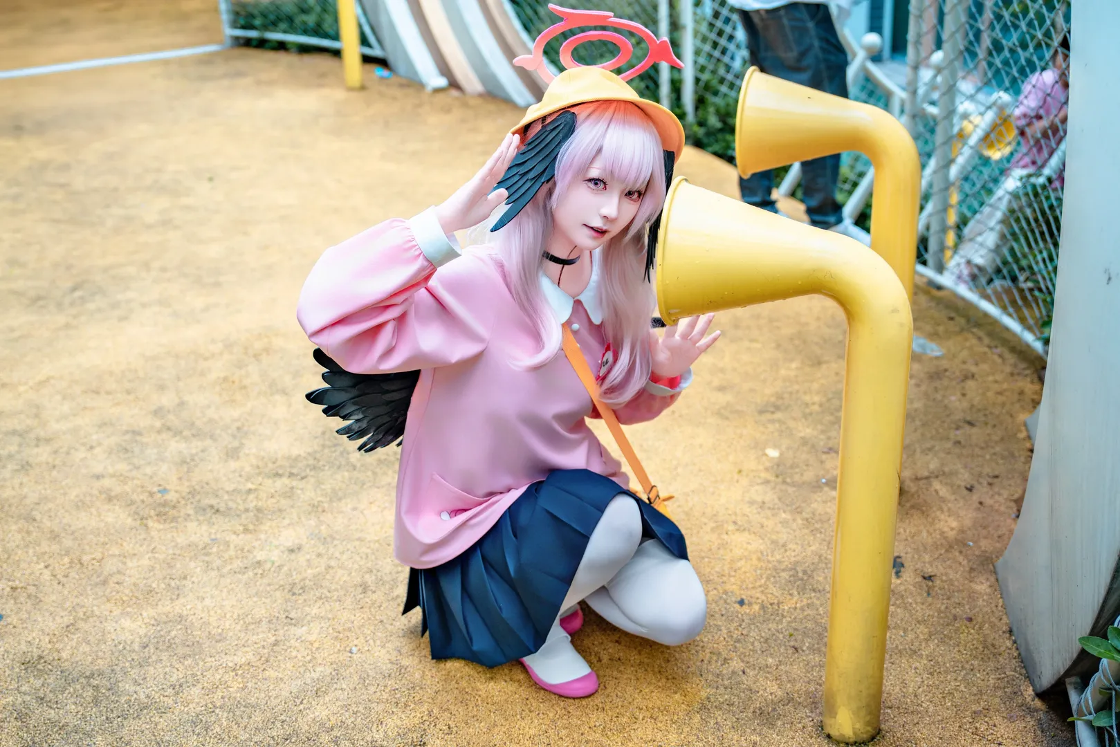 【下江小春cos】游乐园里的幼稚园风萌系少女 - 第 4 张