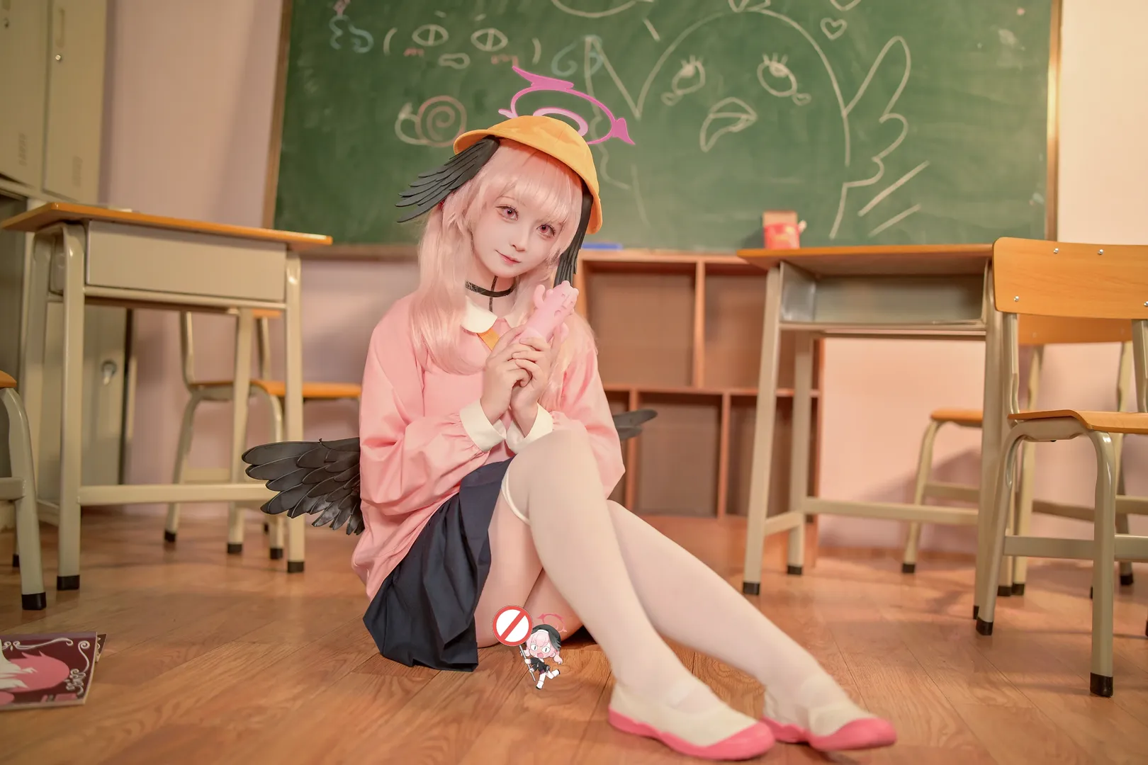 【下江小春cos】蔚蓝档案里的校园日常记录 - 第 3 张