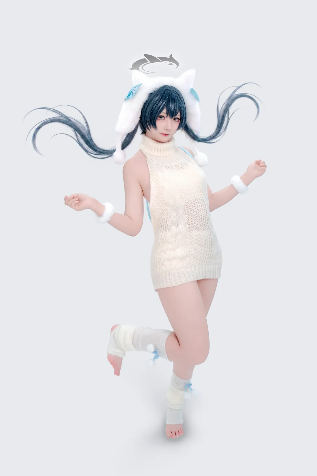 【妃咲cos】居家慵懒风，蔚蓝档案里的治愈日常