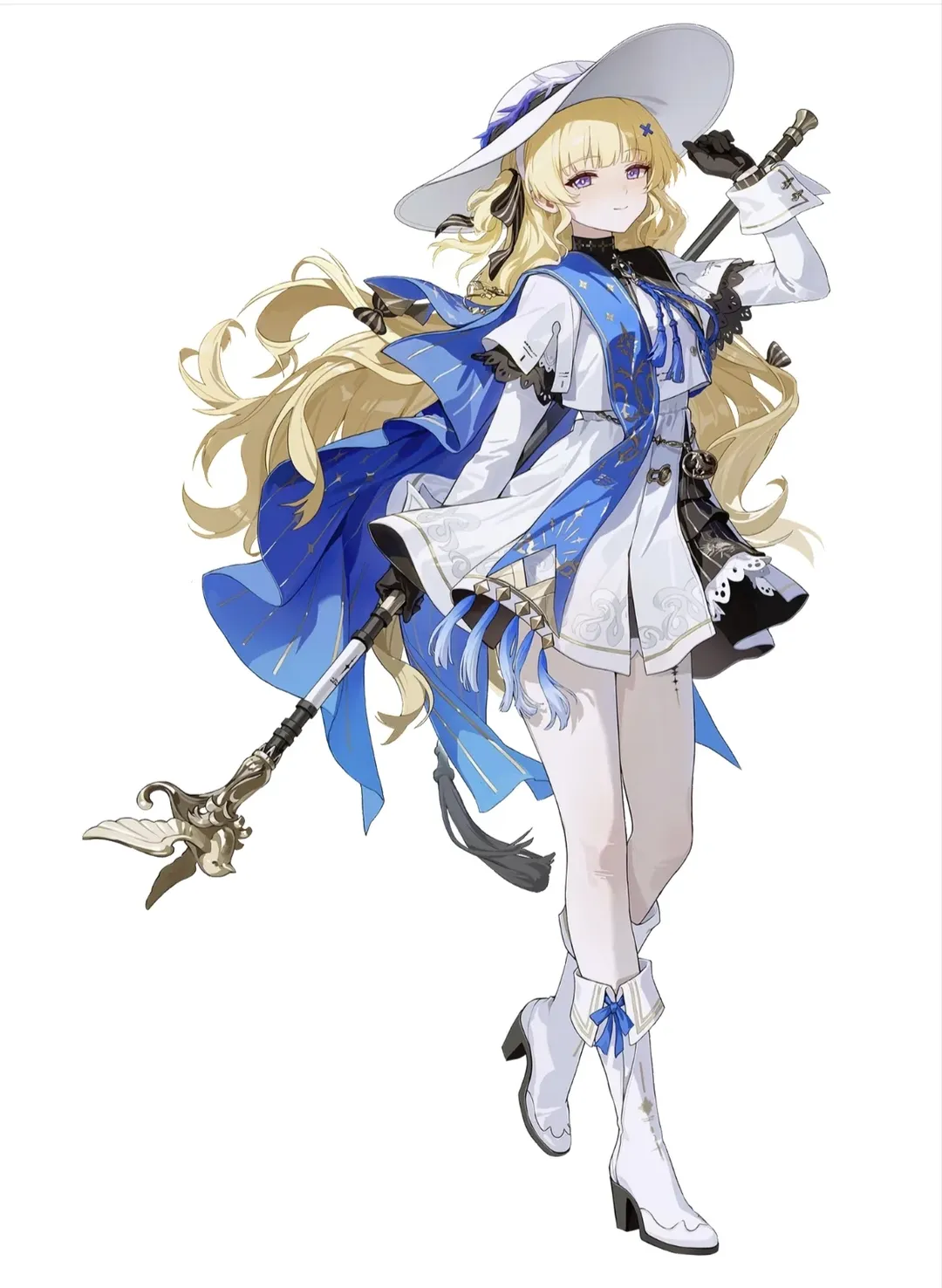 【菲比cos】跟着立绘学动作，还原鸣潮的优雅瞬间 - 第 2 张