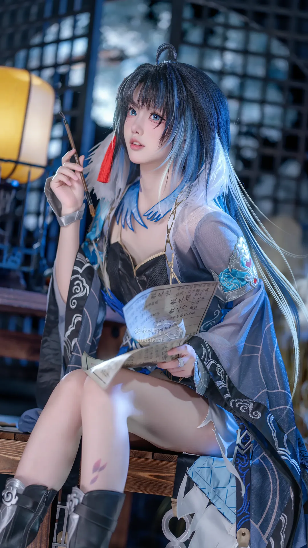 【秧秧cos】鸣潮玄翎的似是故人来 - 第 1 张