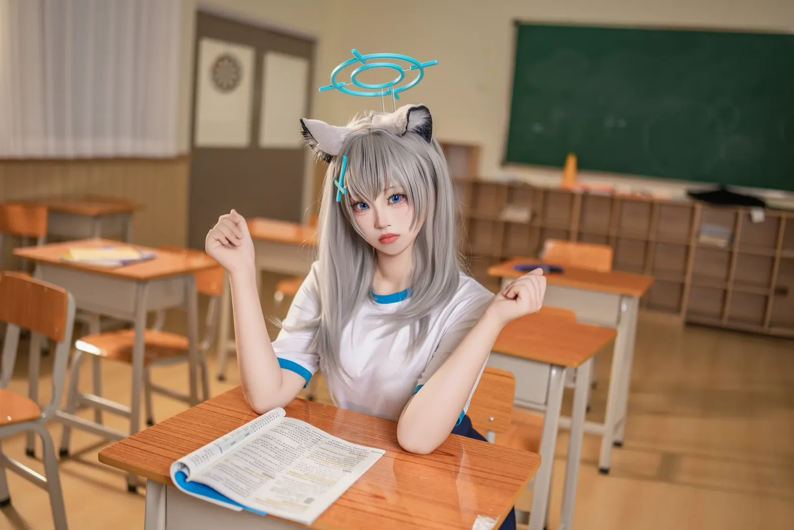 【砂狼白子cos】千年科技學院的體操服日常 - 第 2 張