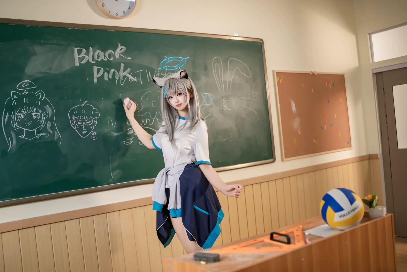 【砂狼白子cos】千年科技學院的體操服日常 - 第 3 張