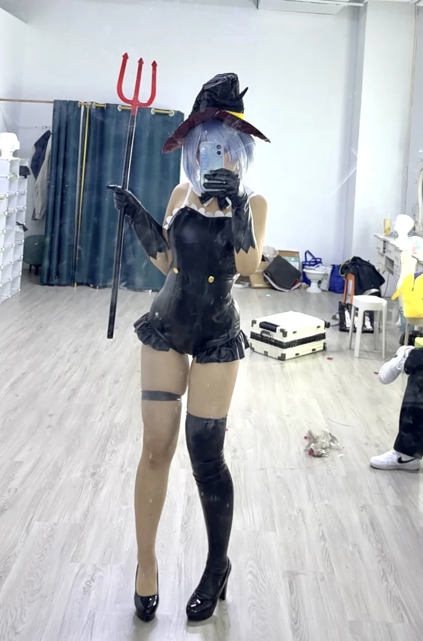 【蕾姆cos】從零開始的異世界，漆皮女僕裝的細節分享 - 第 1 張