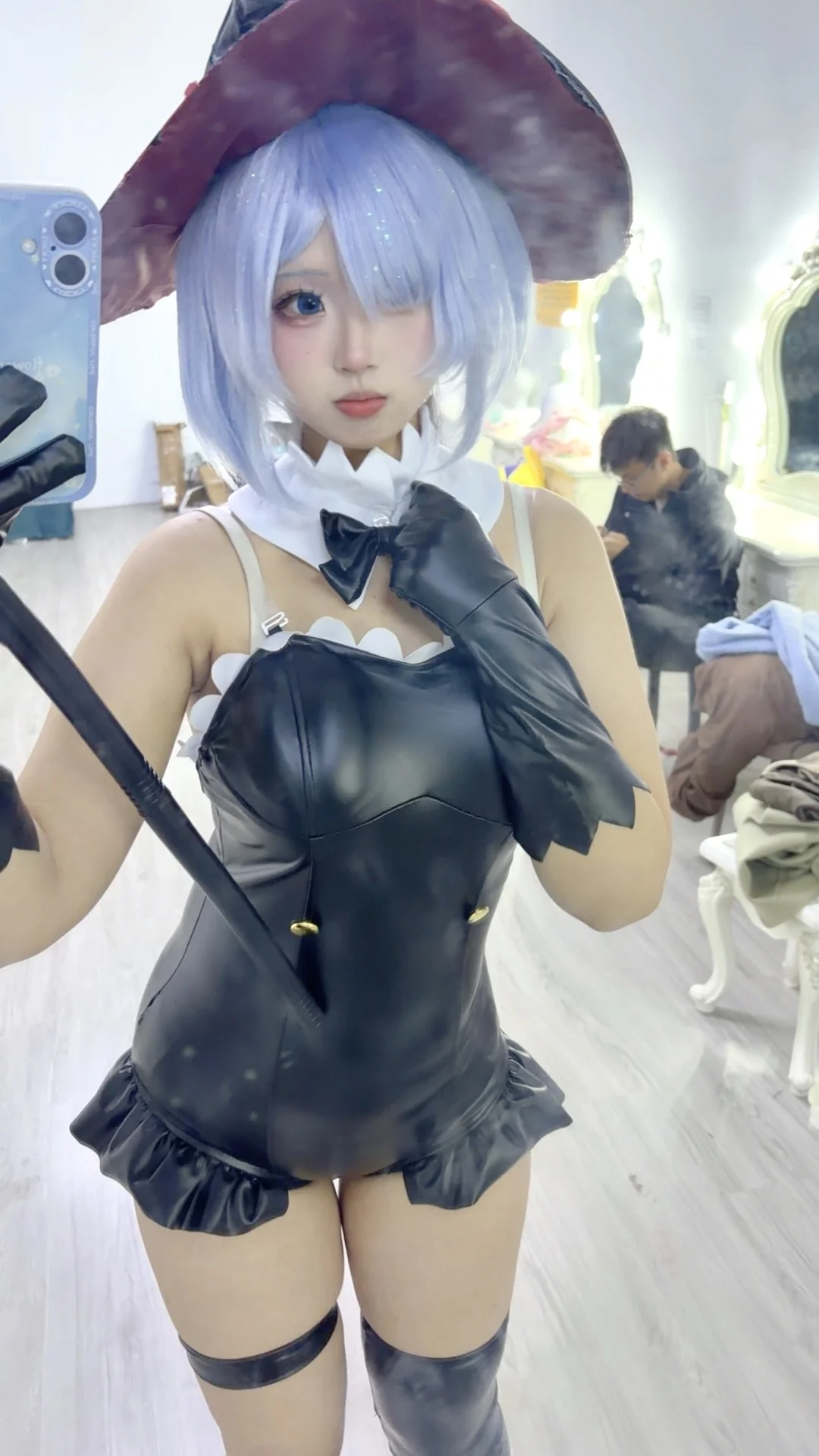 【蕾姆cos】從零開始的異世界，漆皮女僕裝的細節分享 - 第 3 張