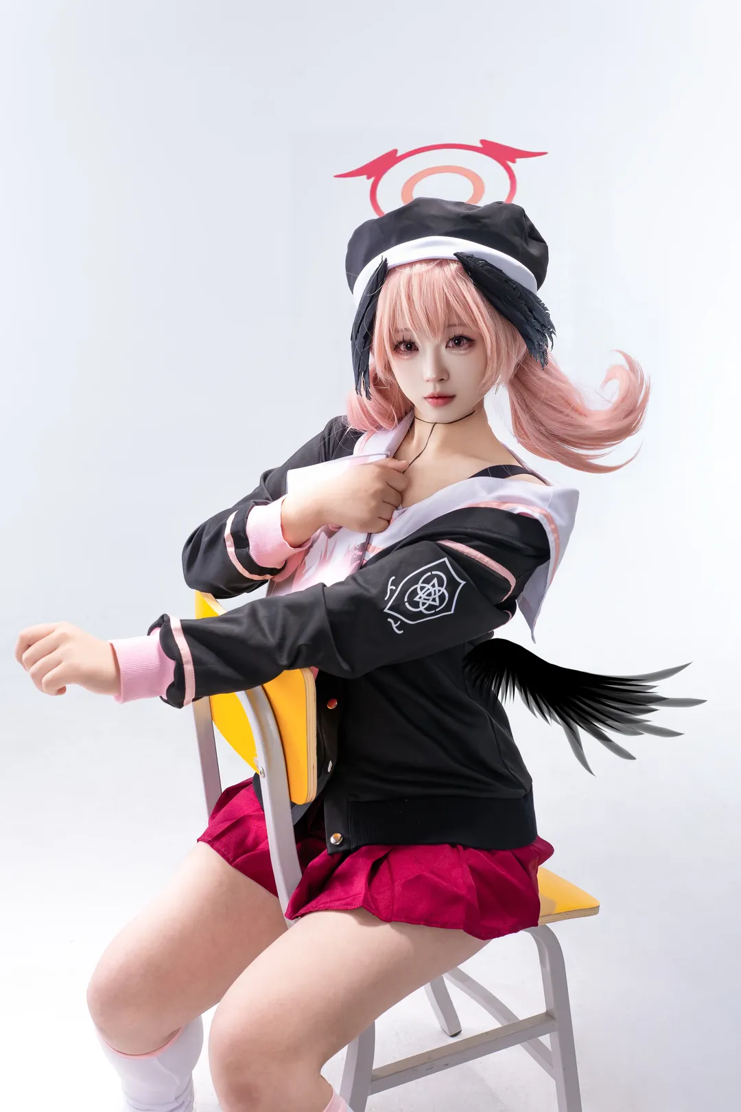 【下江小春cos】蔚蓝档案里像小猫一样的风纪委员日常 - 第 1 张