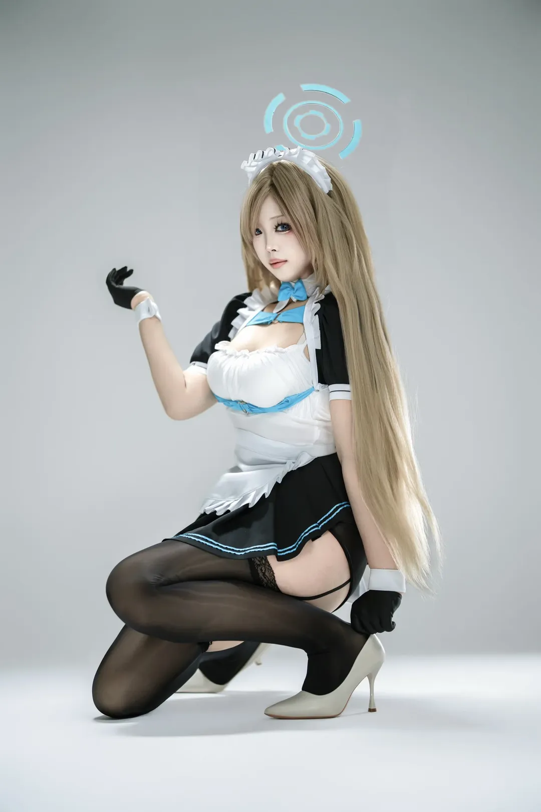 【一之瀬アスナ コスプレ】ブルーアーカイブ 白ホリ撮影レポ - 4 枚目