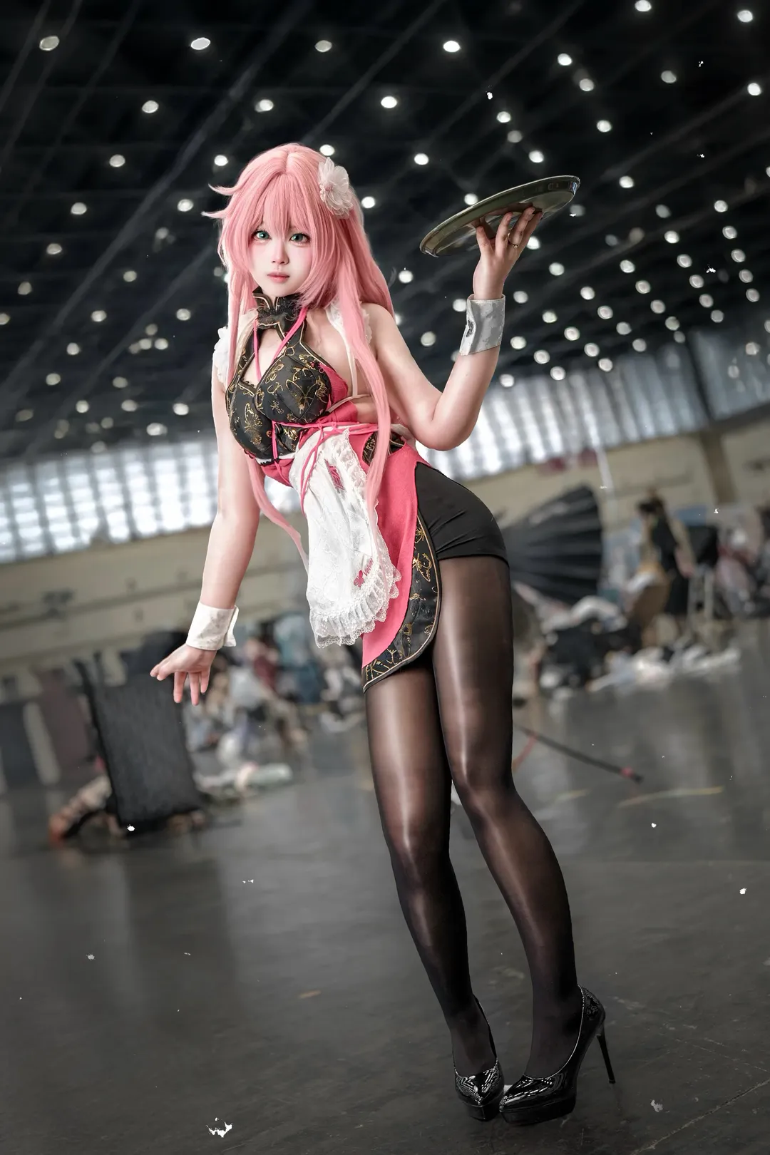 【维尔维特cos】胜利女神妮姬的特别服务，现场漫展分享