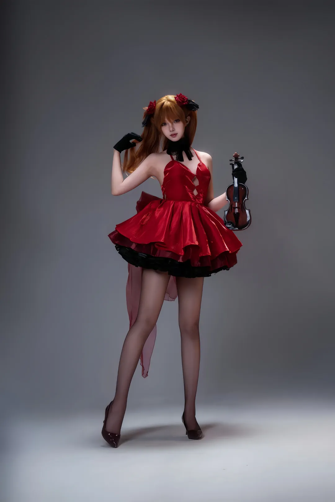 【アスカコスプレ】新世紀エヴァンゲリオンのハーフ感を再現したオーラ - 2 枚目