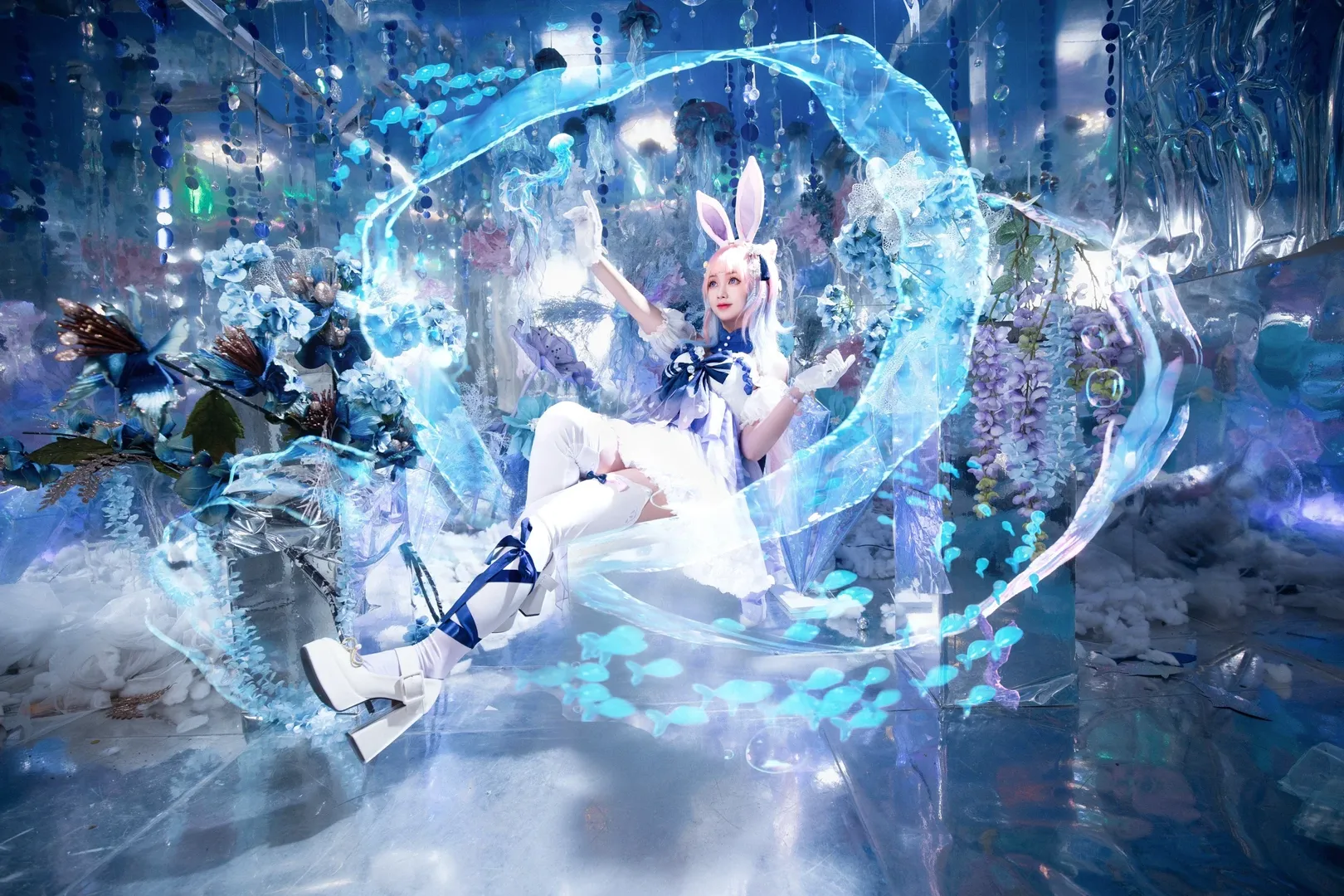 【珊瑚宫心海cos】生日特供，心海兔兔正片分享 - 第 1 张