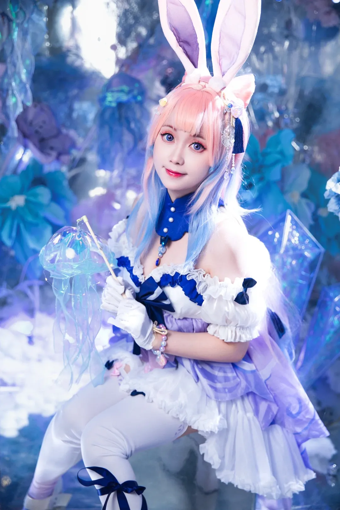 【珊瑚宫心海cos】生日特供，心海兔兔正片分享 - 第 4 张