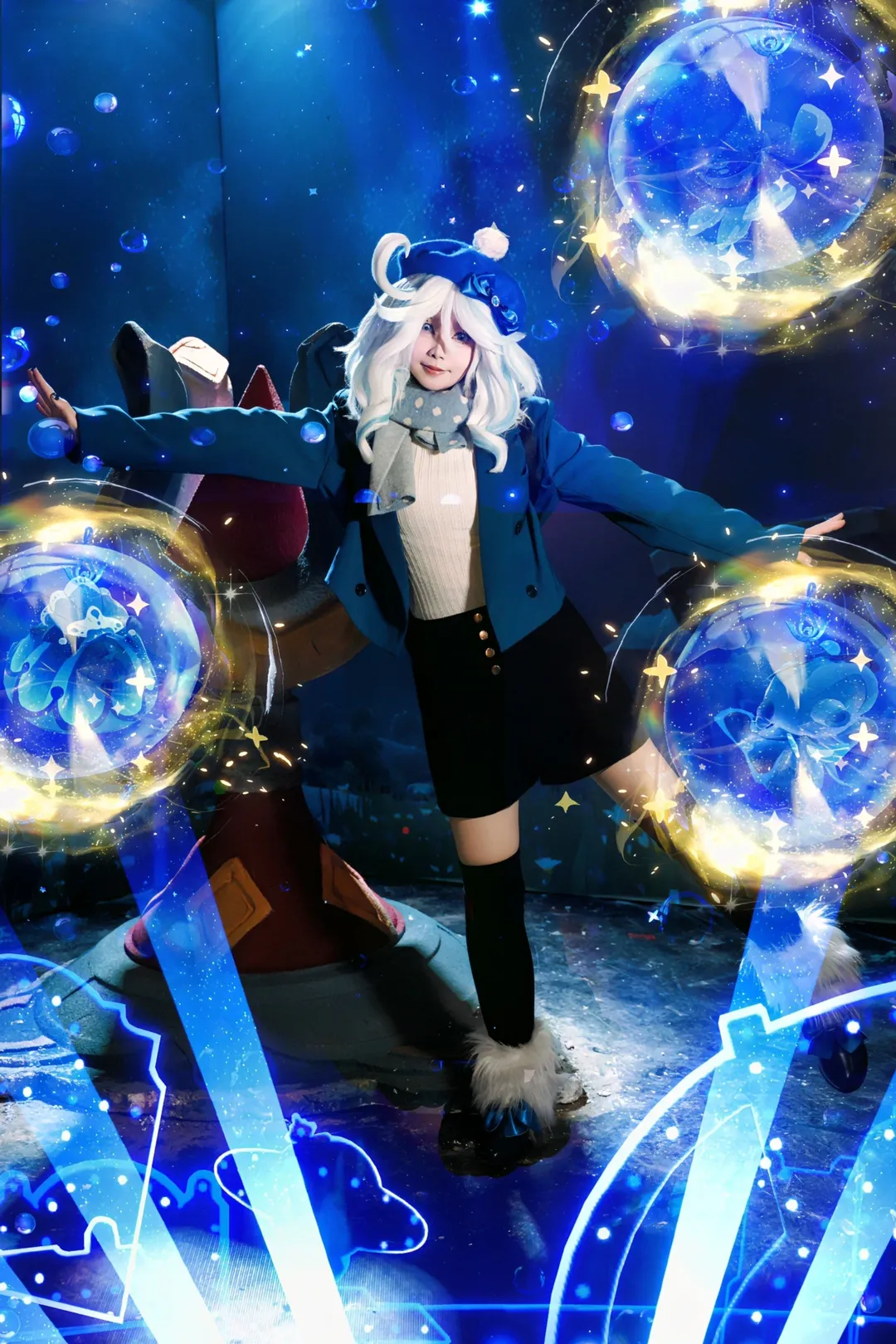 【芙宁娜cos】枫丹大明星闪耀漫展现场