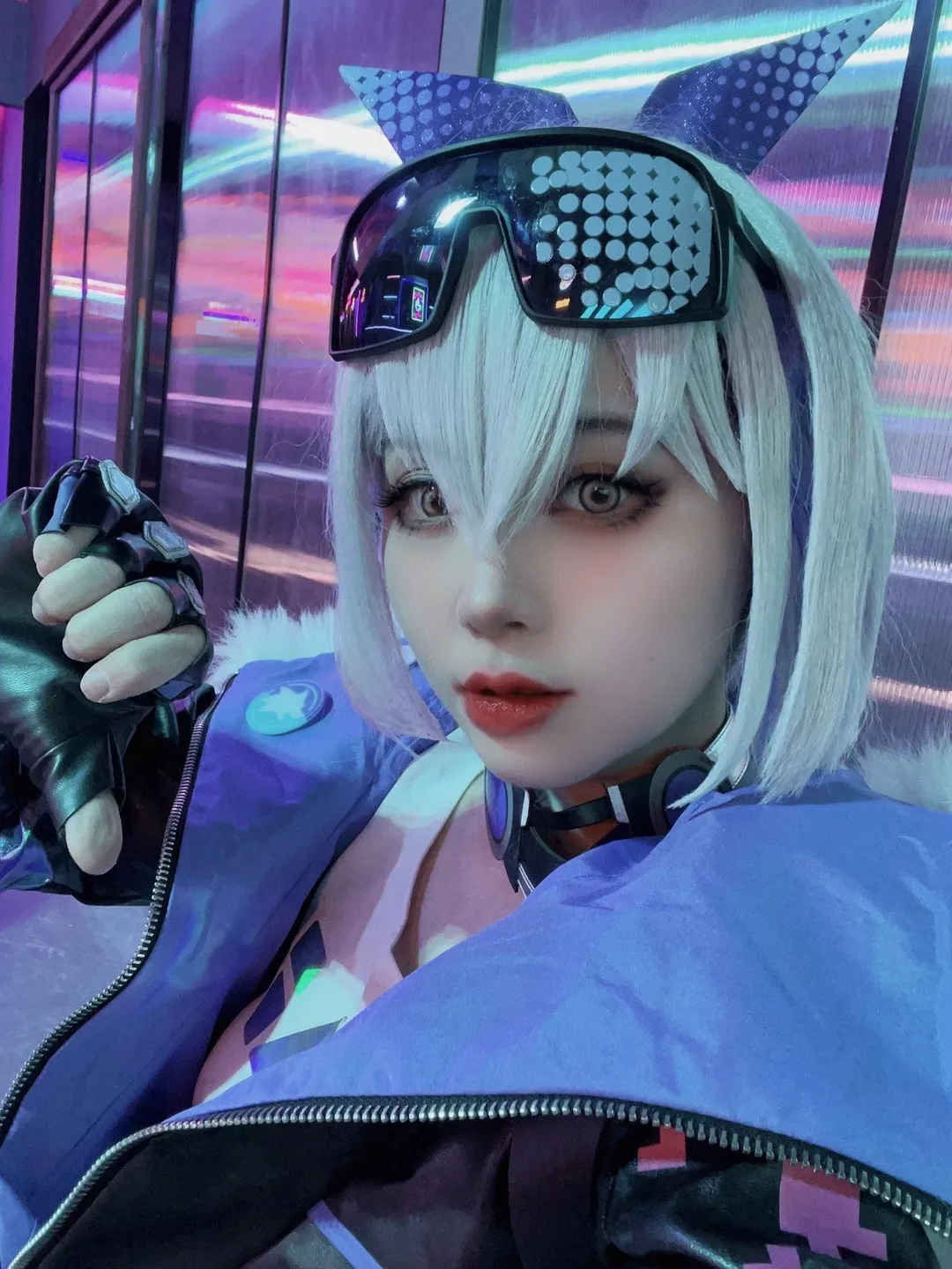 【崩坏星穹铁道cos】花火与银狼的量子队集结，欢愉互换开始 - 第 3 张