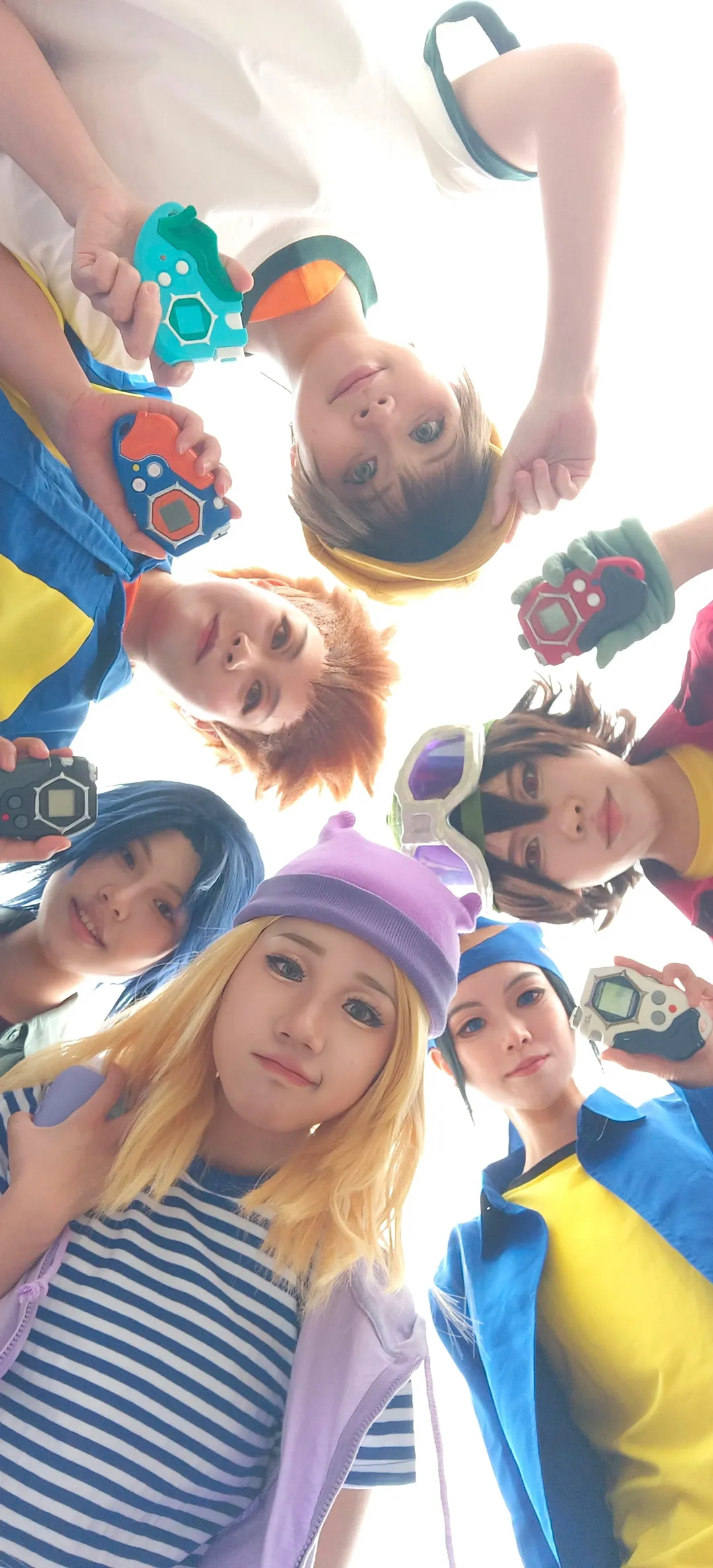 【デジモンフロンティアコスプレ】2024年フル編成チームでお披露目、デジタルダンジョン集結完了 - 1 枚目