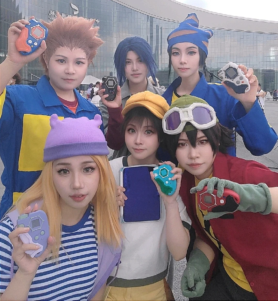 【デジモンフロンティアコスプレ】2024年フル編成チームでお披露目、デジタルダンジョン集結完了 - 2 枚目