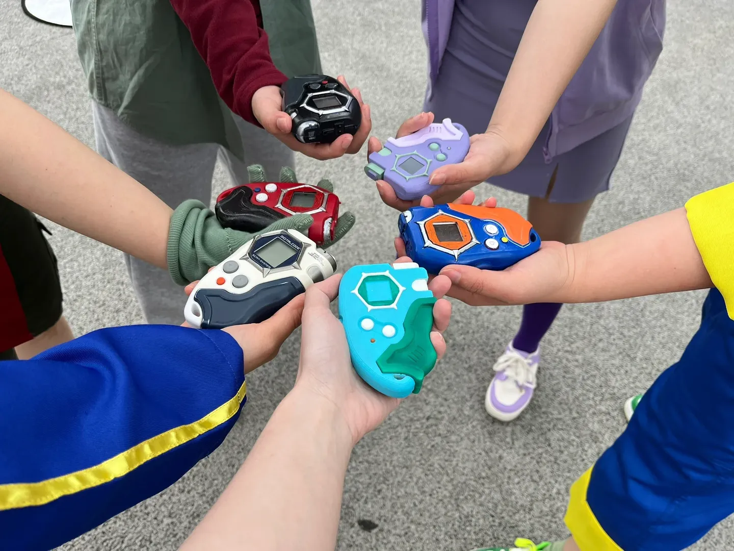【デジモンフロンティアコスプレ】2024年フル編成チームでお披露目、デジタルダンジョン集結完了 - 4 枚目