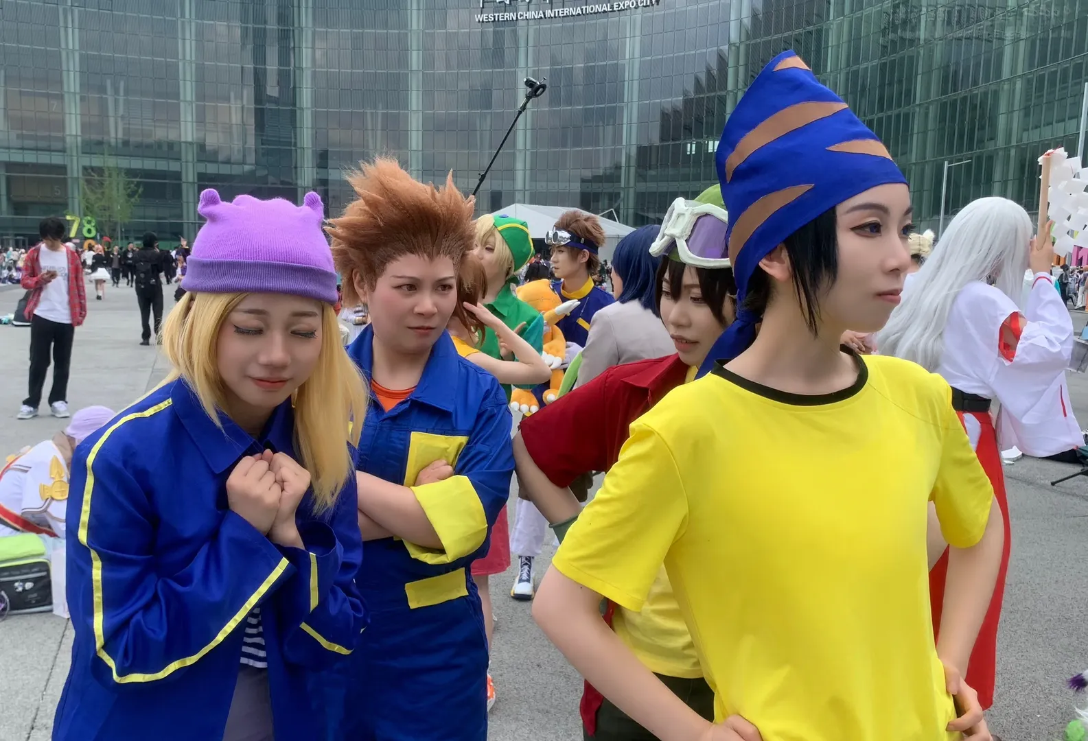 【デジモンフロンティアコスプレ】2024年フル編成チームでお披露目、デジタルダンジョン集結完了 - 7 枚目