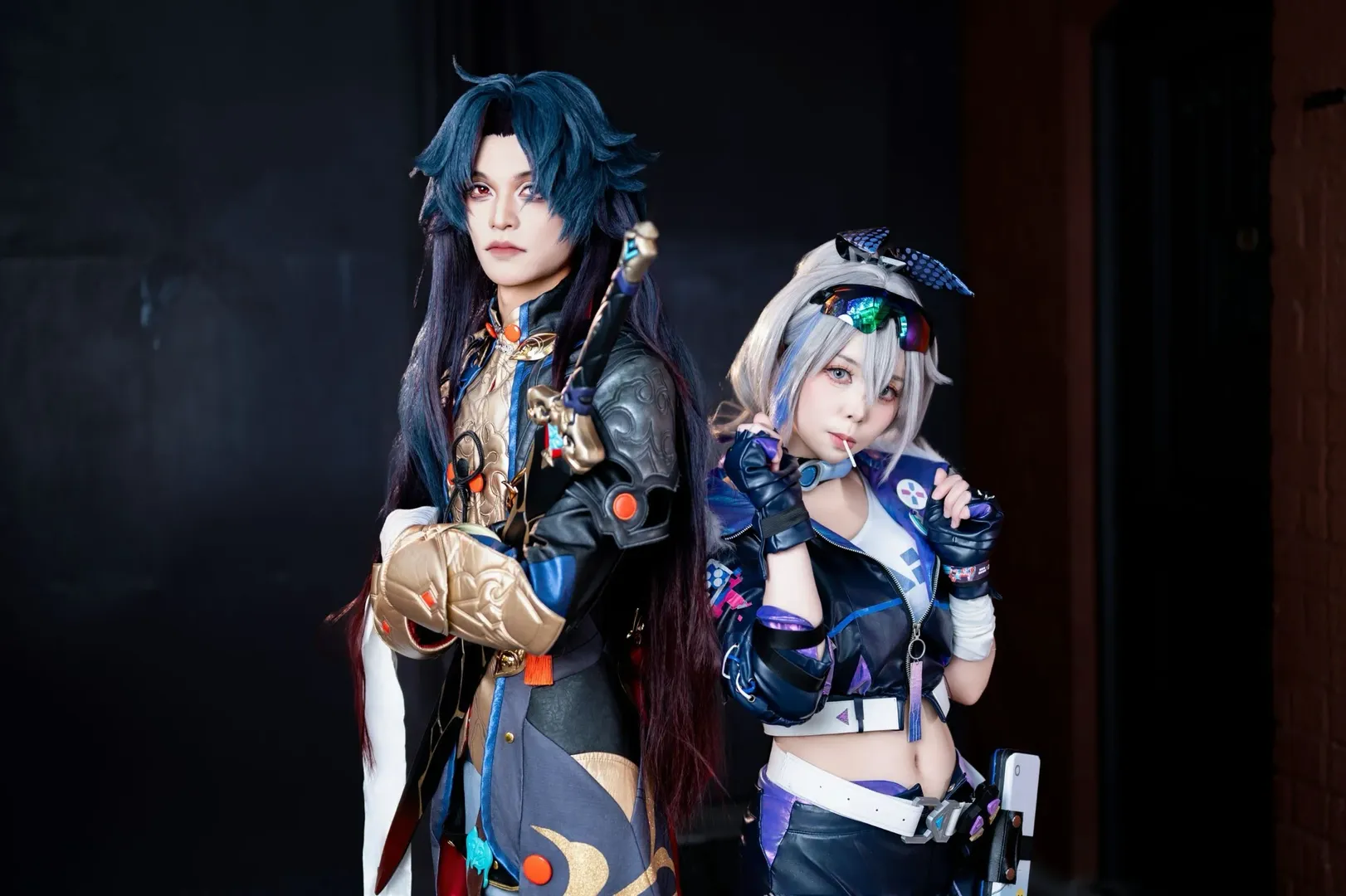 [Silver Wolf cosplay] Honkai: Star Rail Stellaron Hunters Anime Convention High-Temperature Outdoor Shoot Record - Image 2