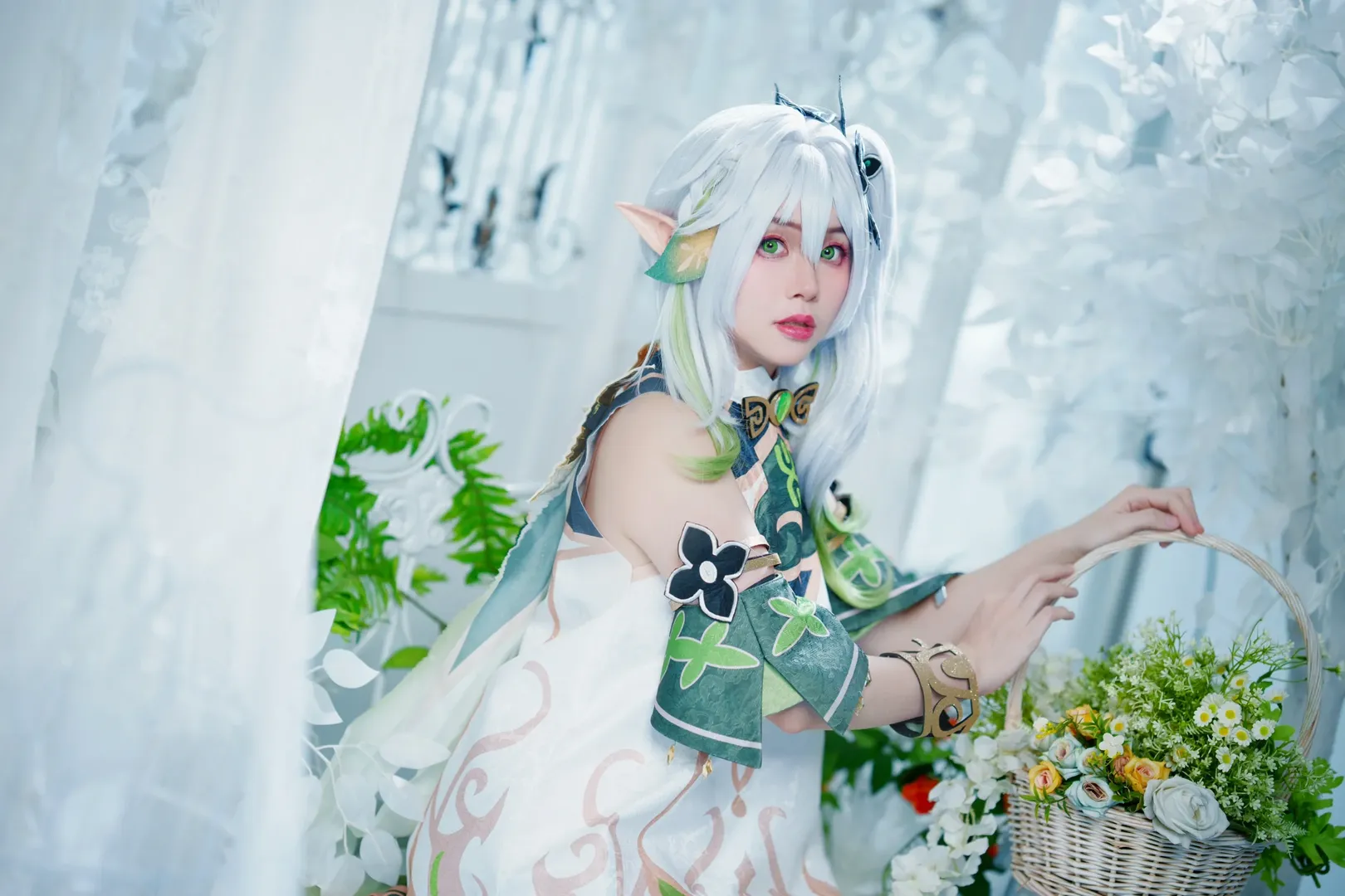 【纳西妲cos】原神草神纳西妲生日快乐，光影定格快乐时刻 - 第 11 张