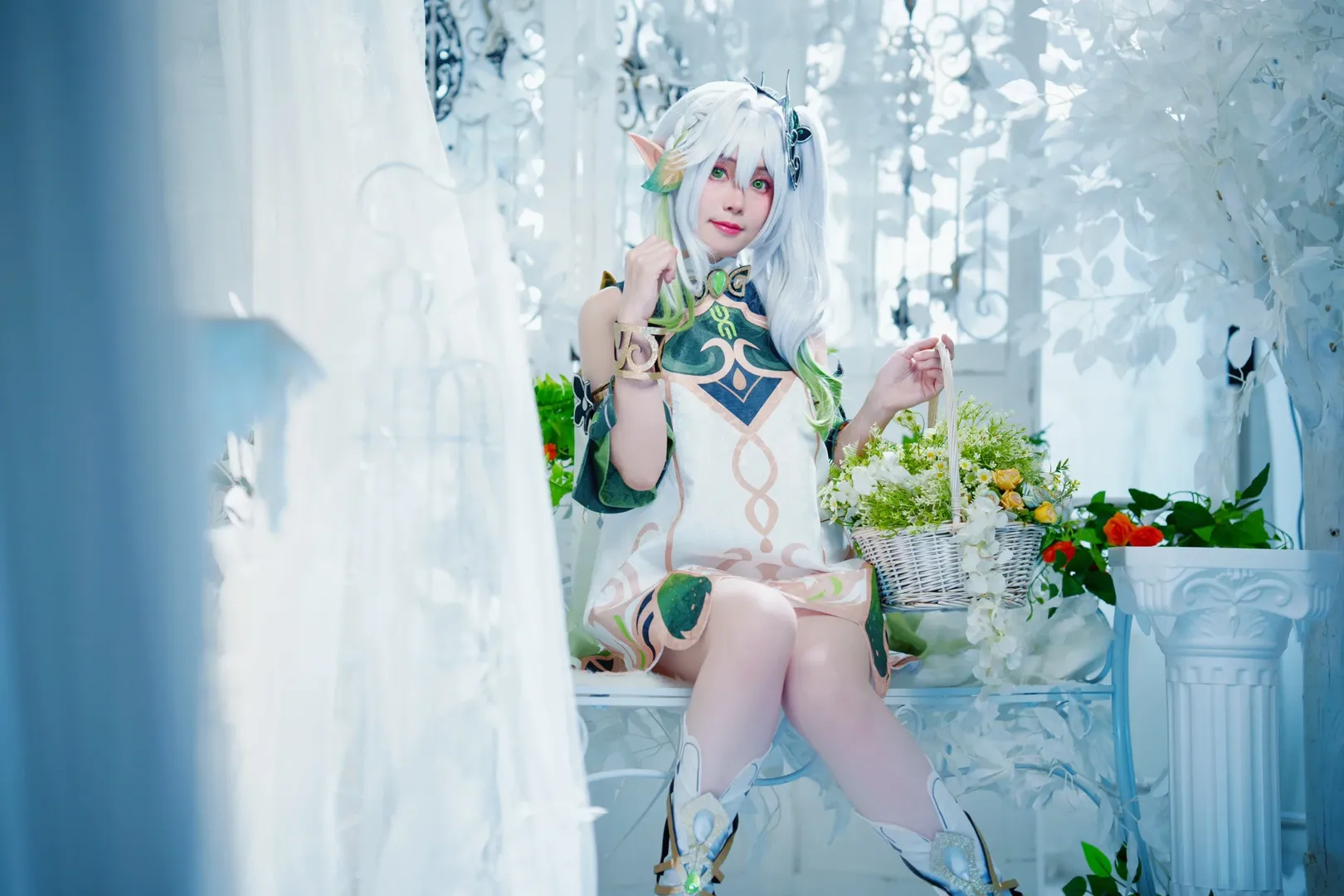【纳西妲cos】原神草神纳西妲生日快乐，光影定格快乐时刻 - 第 12 张