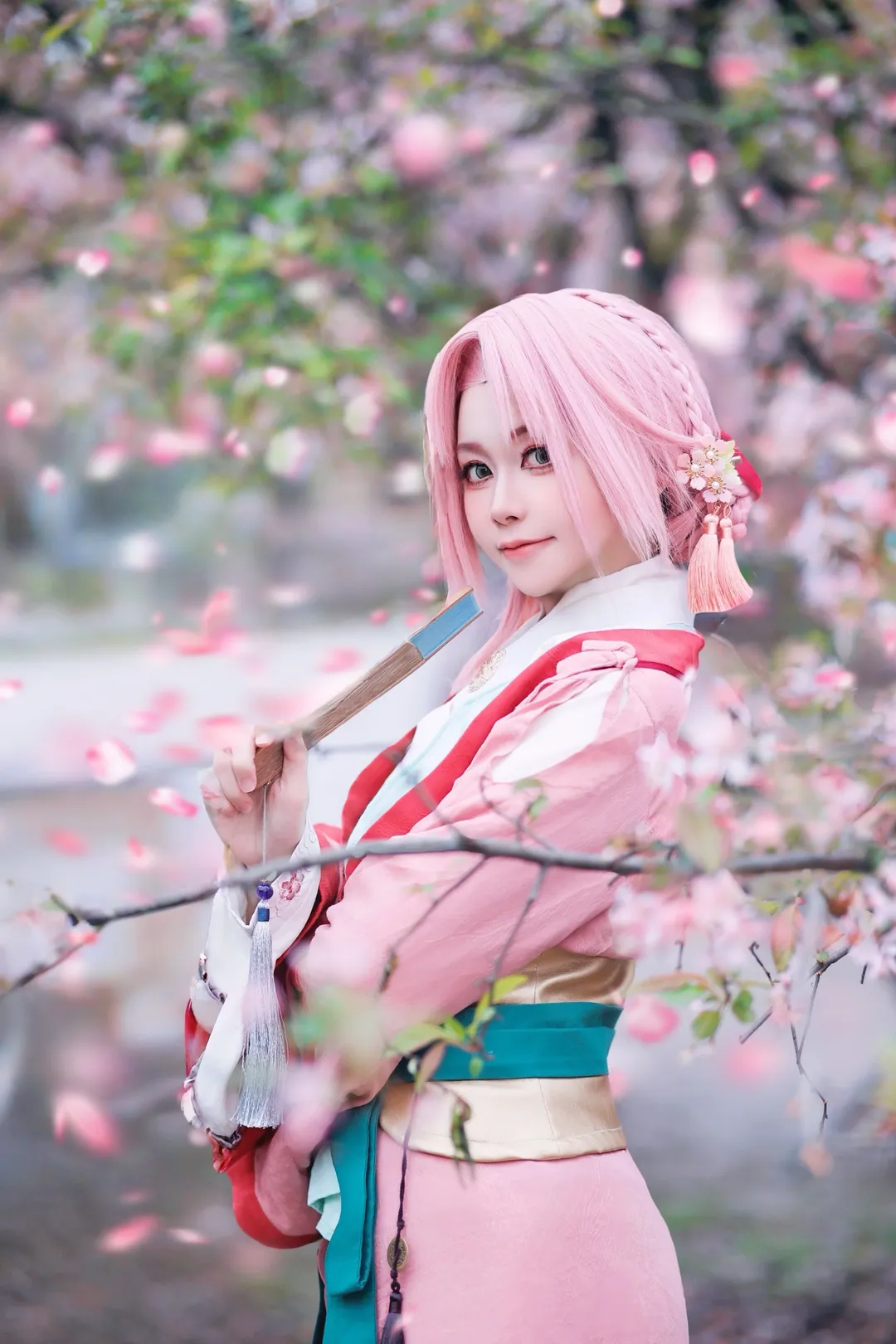 【春野樱cos】火影忍者手游侠影江湖，樱花季的江湖悠悠