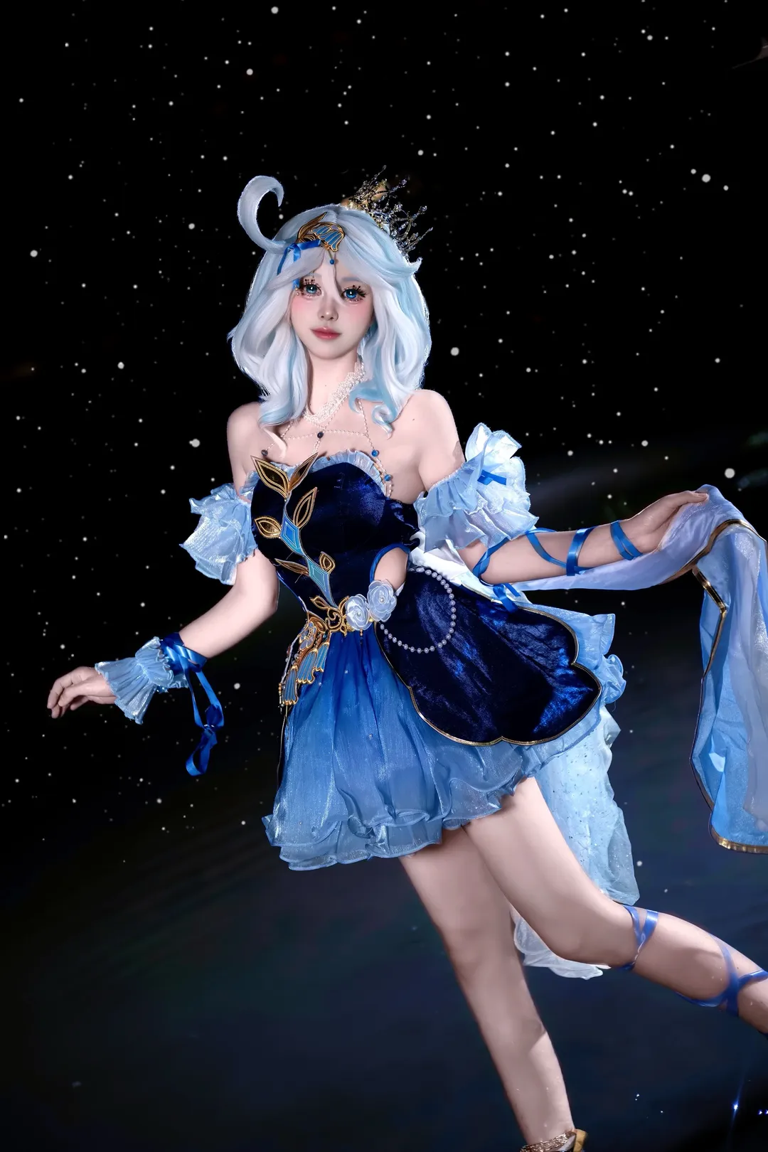 【芙宁娜cos】原神水神芙宁娜生日贺图，不同造型的芙芙合集 - 第 3 张