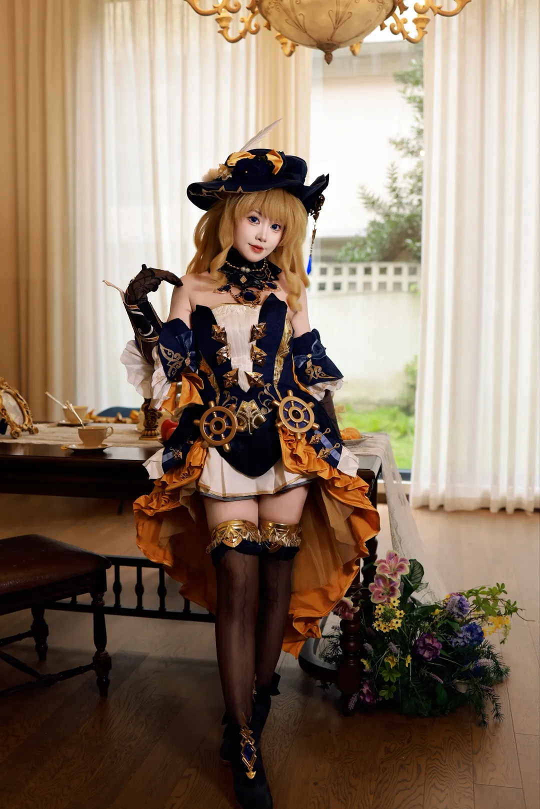【ナヴィア コスプレ】スピナ・ディ・ロシューラ会長はここにあり、今日の分のエレガンスと華やかさ - 1 枚目