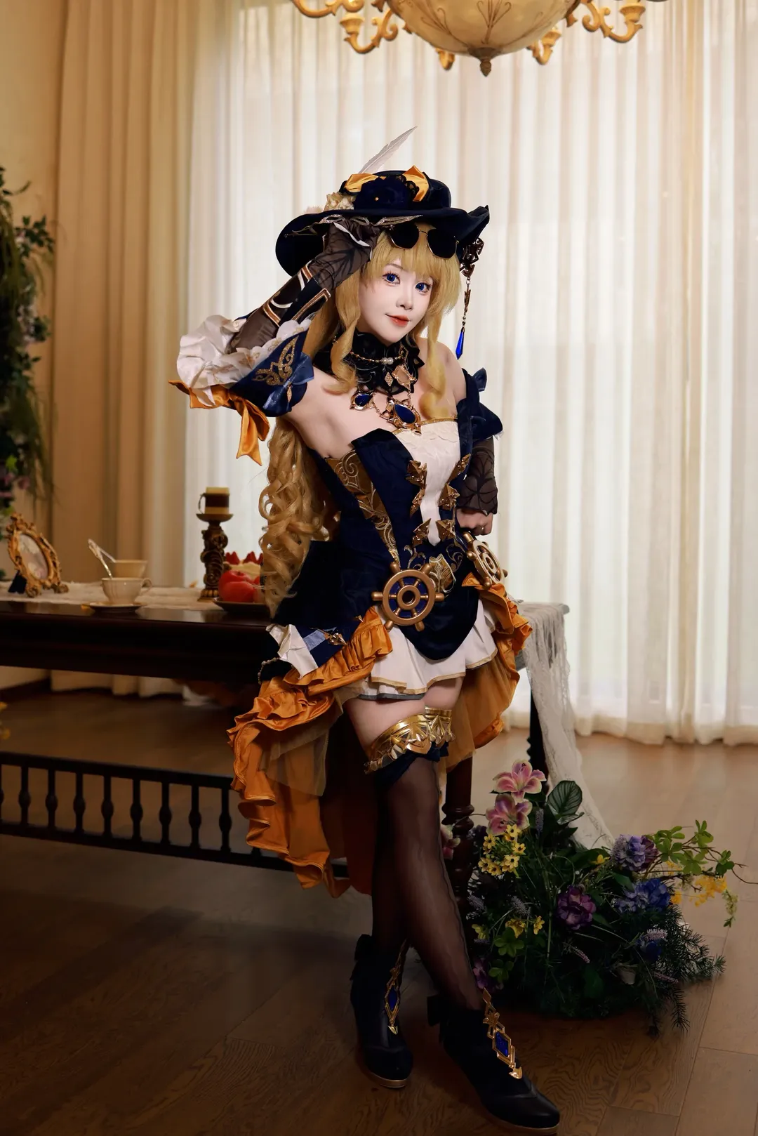 【ナヴィア コスプレ】スピナ・ディ・ロシューラ会長はここにあり、今日の分のエレガンスと華やかさ - 4 枚目