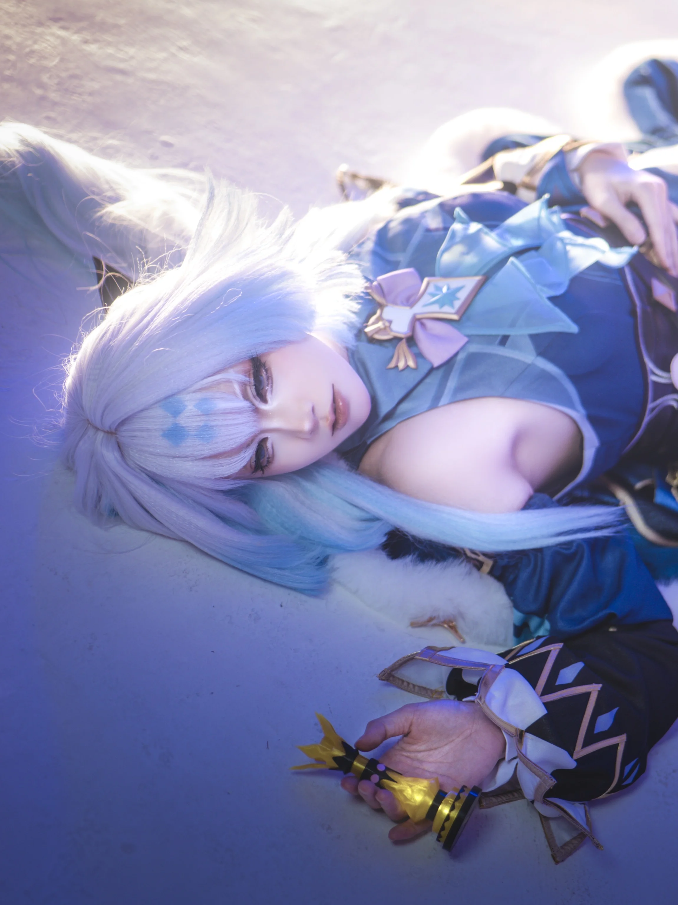 【刻律德菈cos】崩坏星穹铁道风雪中的那一瞬高光 - 第 1 张