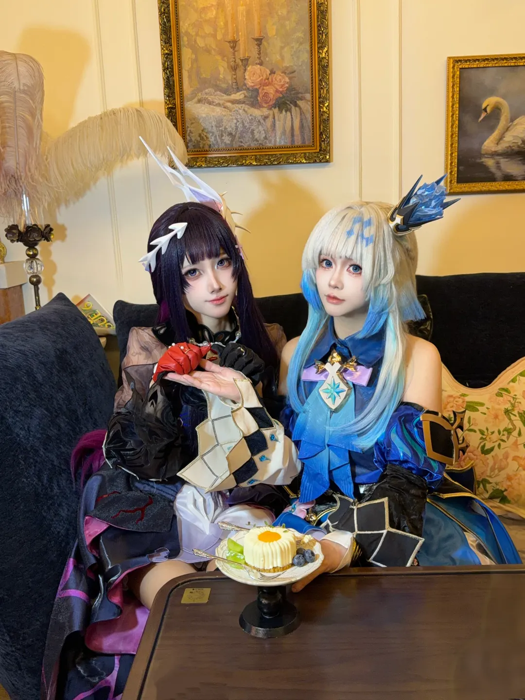 【海瑟音刻律德菈cos】崩坏星穹铁道下午茶随拍