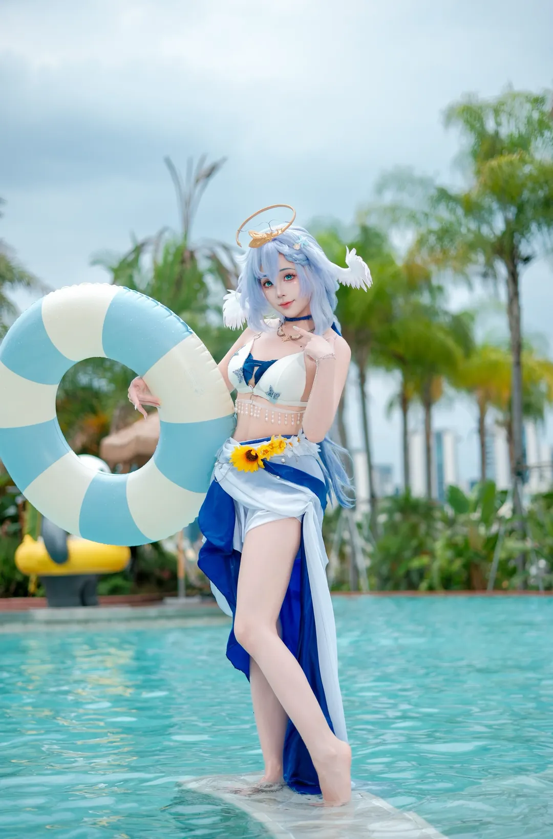 【知更鸟cos】崩坏星穹铁道，夏日泳装拍摄记录