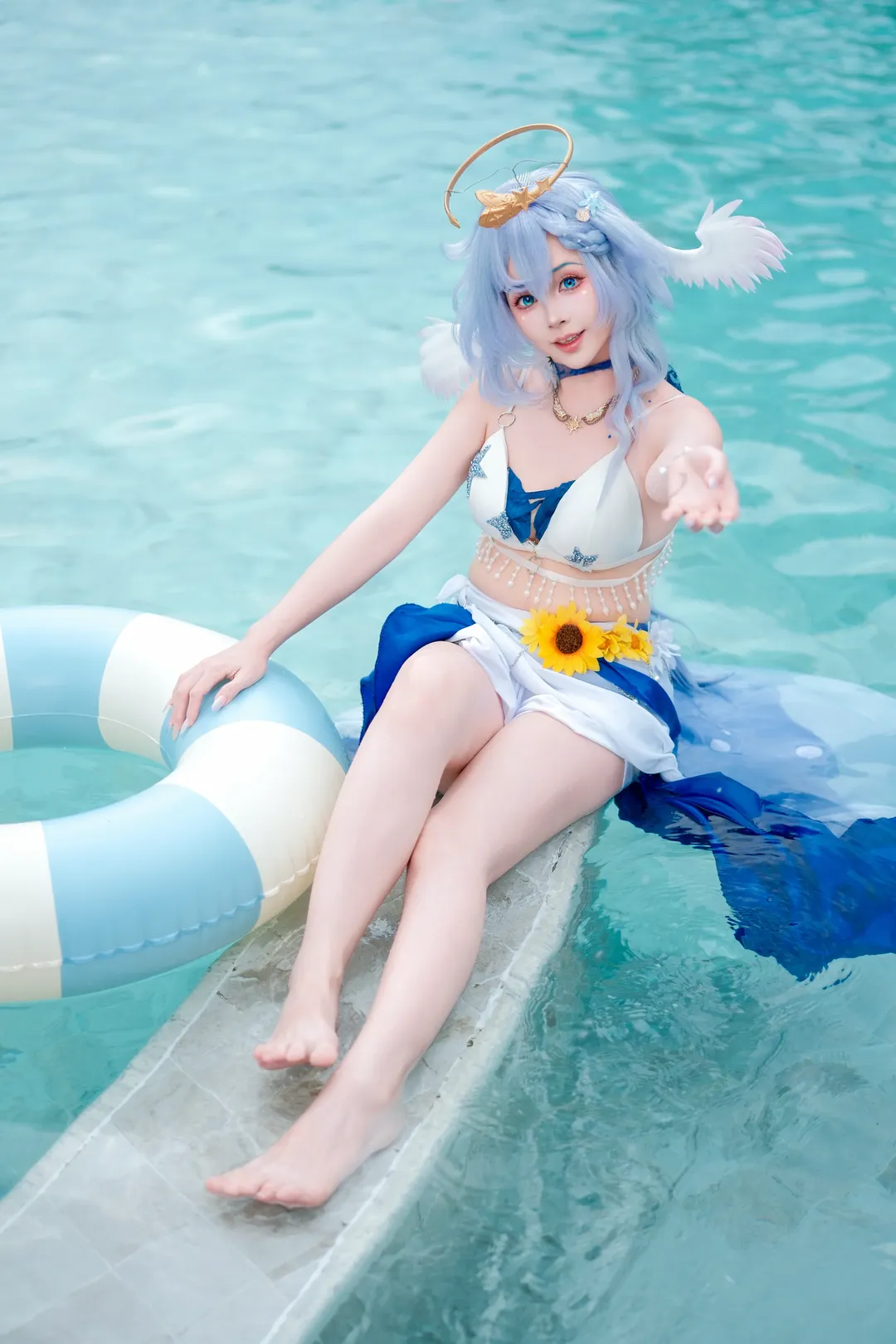 【知更鸟cos】崩坏星穹铁道，夏日泳装拍摄记录 - 第 2 张
