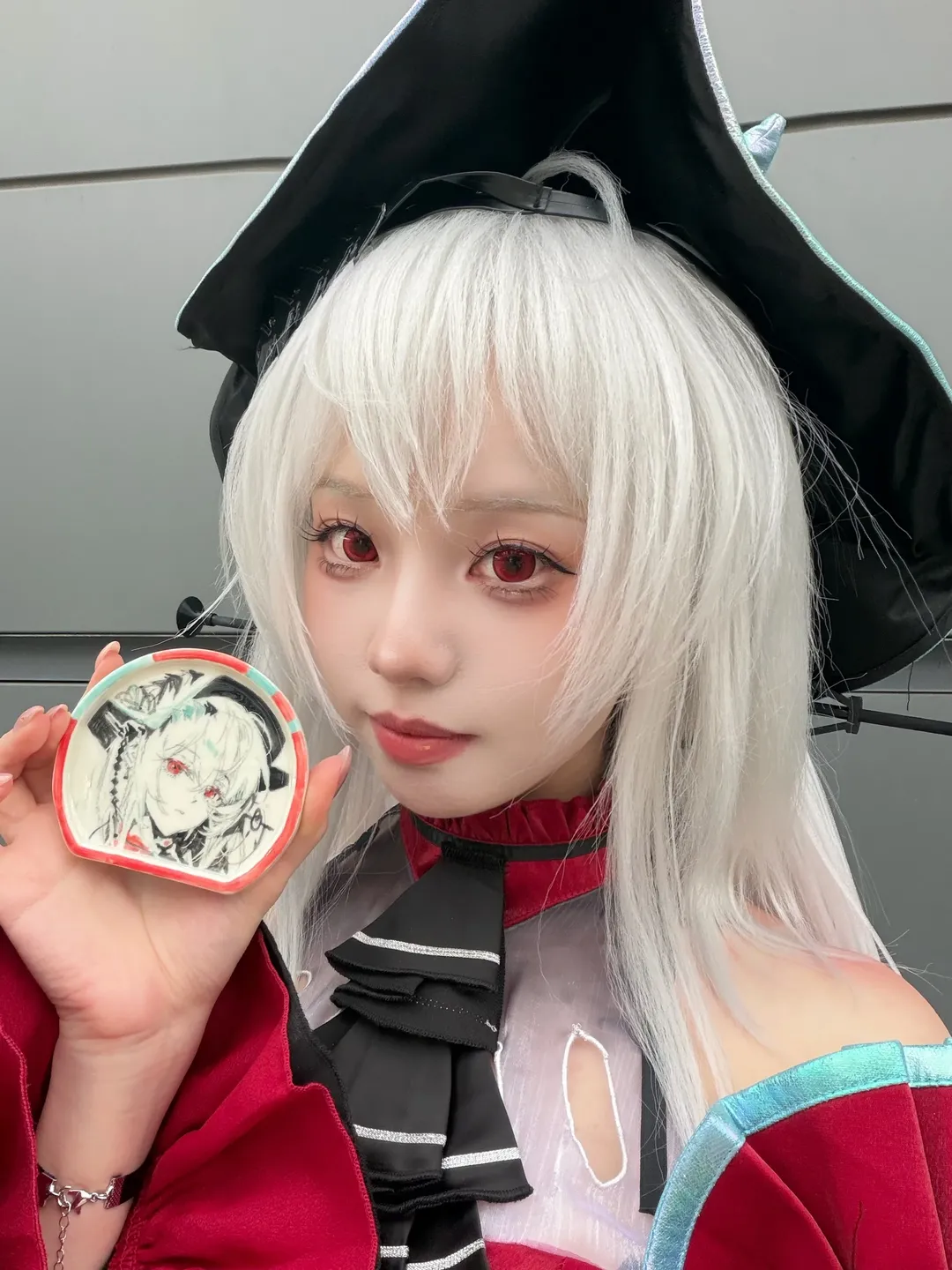 【浊心斯卡蒂cos】CP32现场收到最完美的无料手绘釉下彩