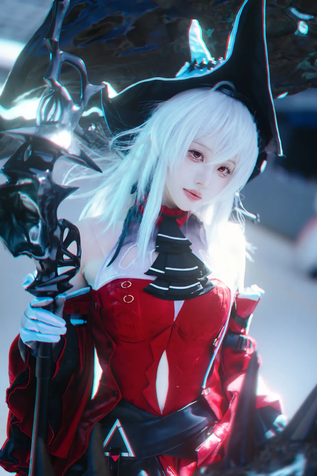 【濁心スカジ コスプレ】『アークナイツ』深海の静寂と深紅 - 2 枚目