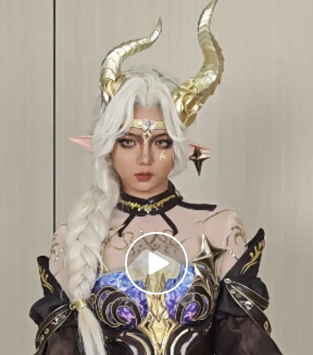 [Daenerys Targaryen cosplay] Behind-the-Scenes Makeup & Styling Diary at Game For Peace Shenzhen Offline Exhibition - Image 4