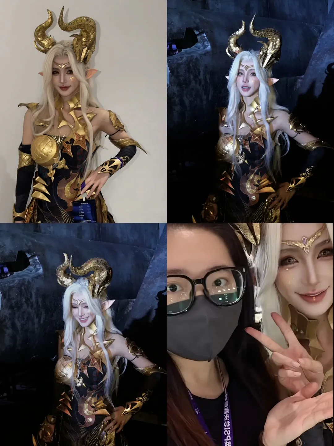 [Daenerys Targaryen Cosplay] Full Log of Game For Peace 7th Anniversary Official Makeup Artist Styling - Image 1