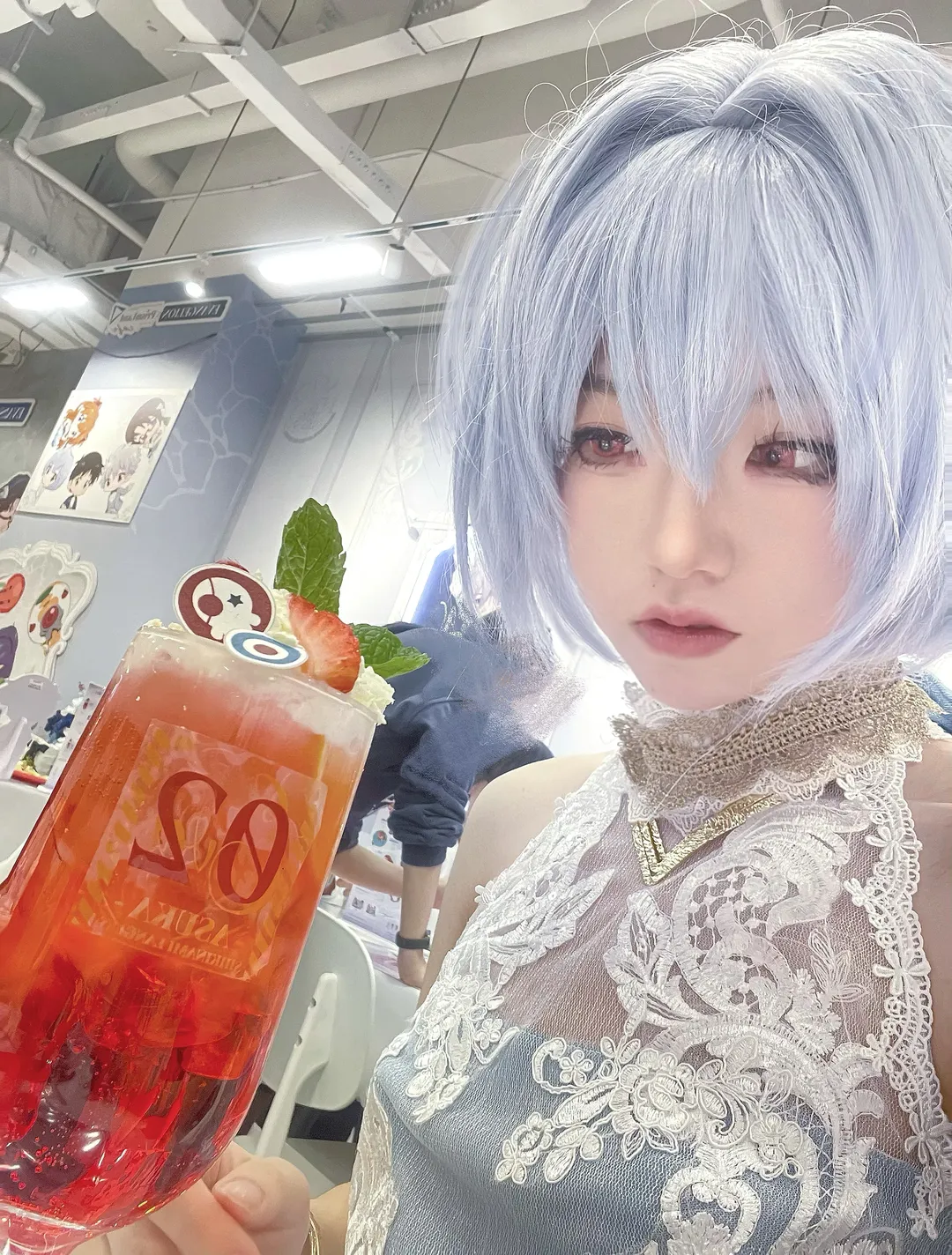 【綾波麗cos】新世紀福音戰士主題店的隨拍分享 - 第 1 張