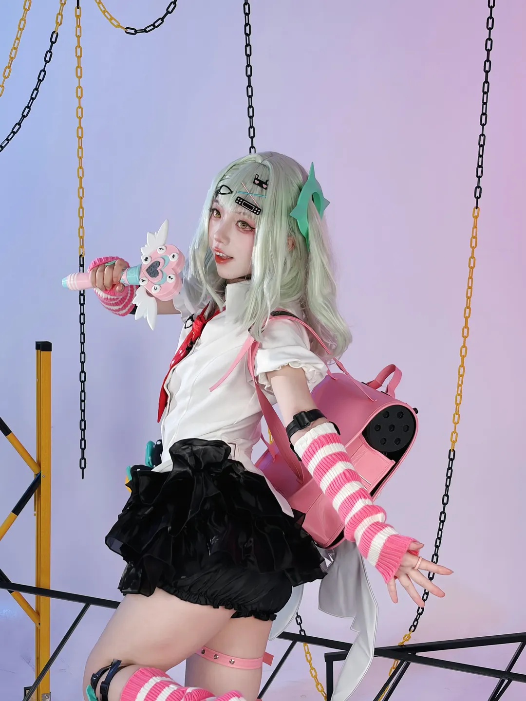 【千夏cos】绝区零二周年花絮，记录活泼瞬间