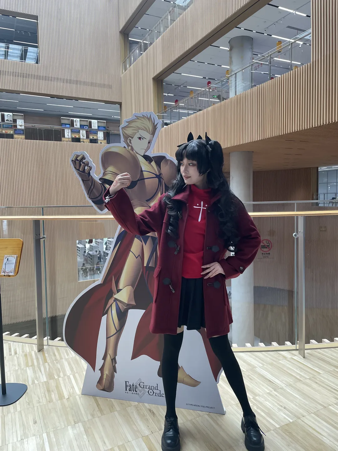 【远坂凛cos】FGO上海图书馆联动打卡末班车 - 第 1 张